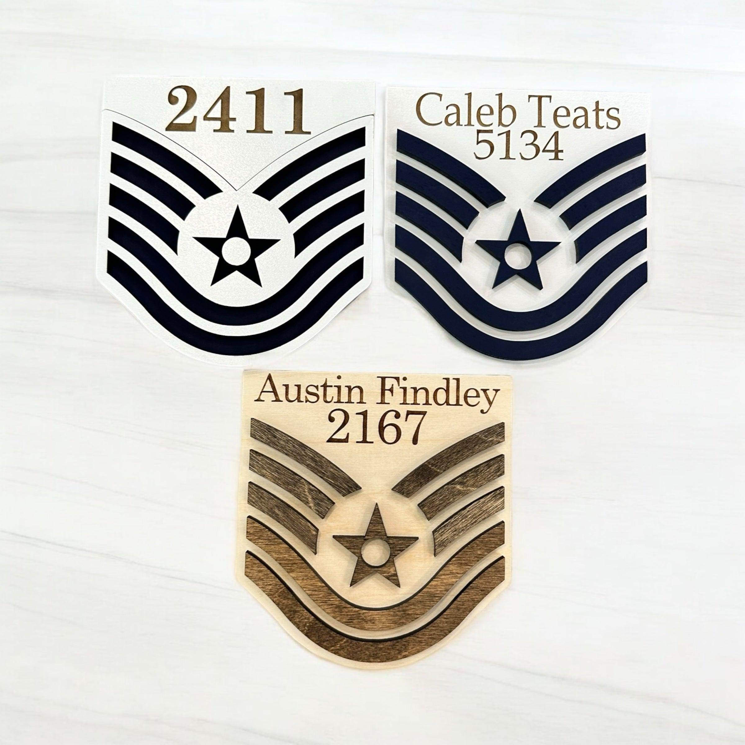 Air Force promotion stripes - Coastal Chaos LLC