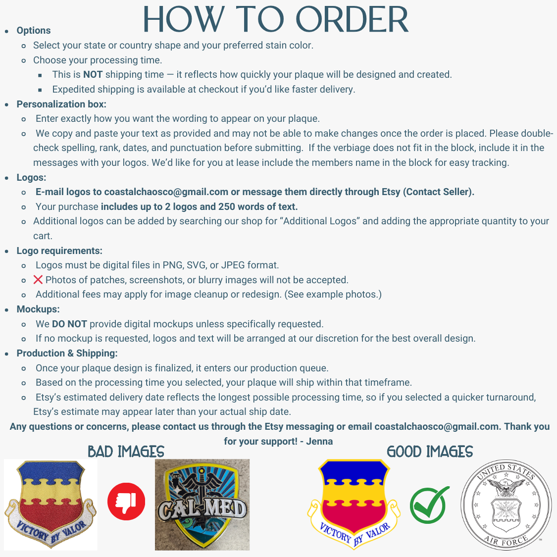 Military State Shaped Going Away Gift