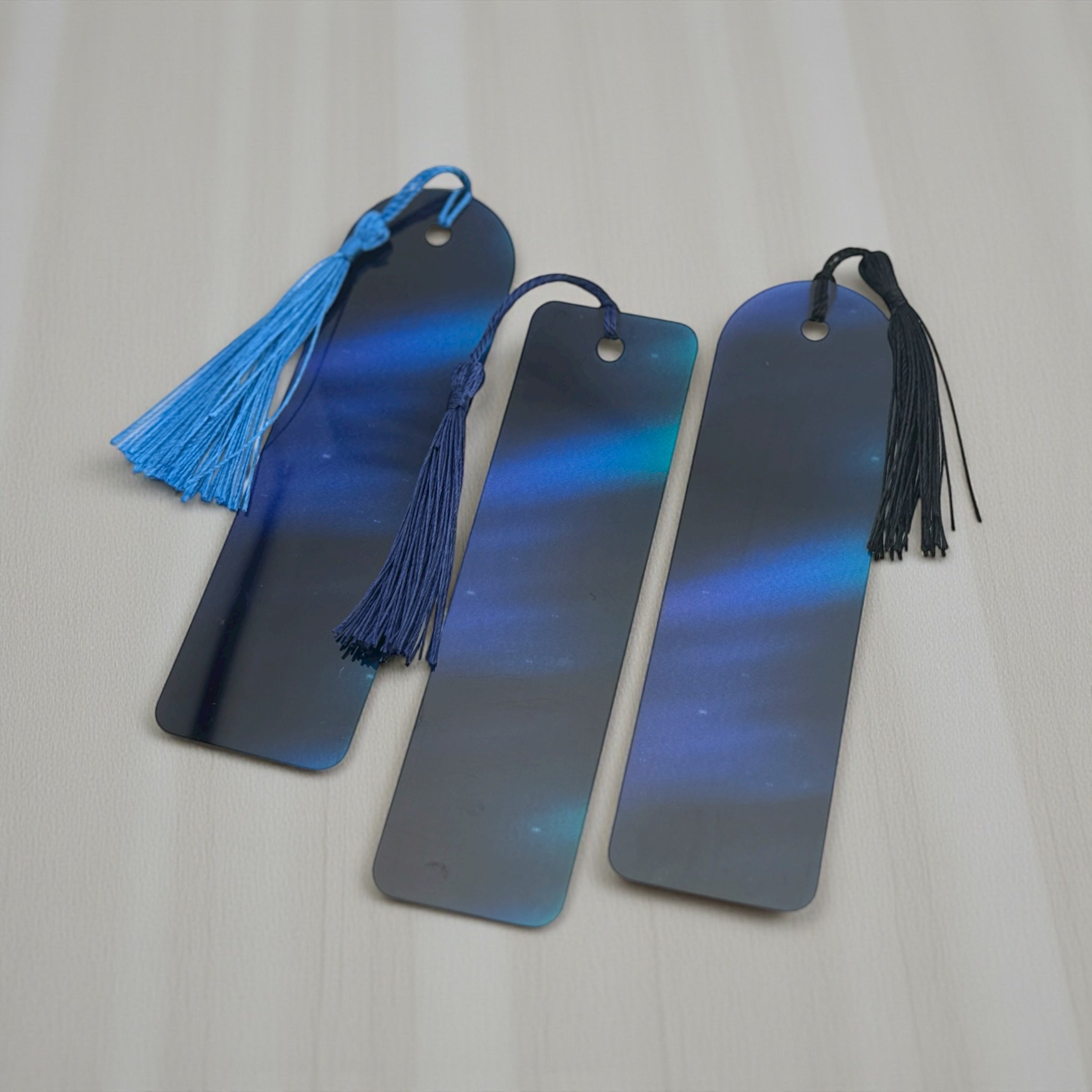 Custom Acrylic Bookmarks – Laser Engraved Bookmark with Tassel • Gift for Book Lovers