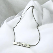 Stronger than the storm necklace - Coastal Chaos LLC
