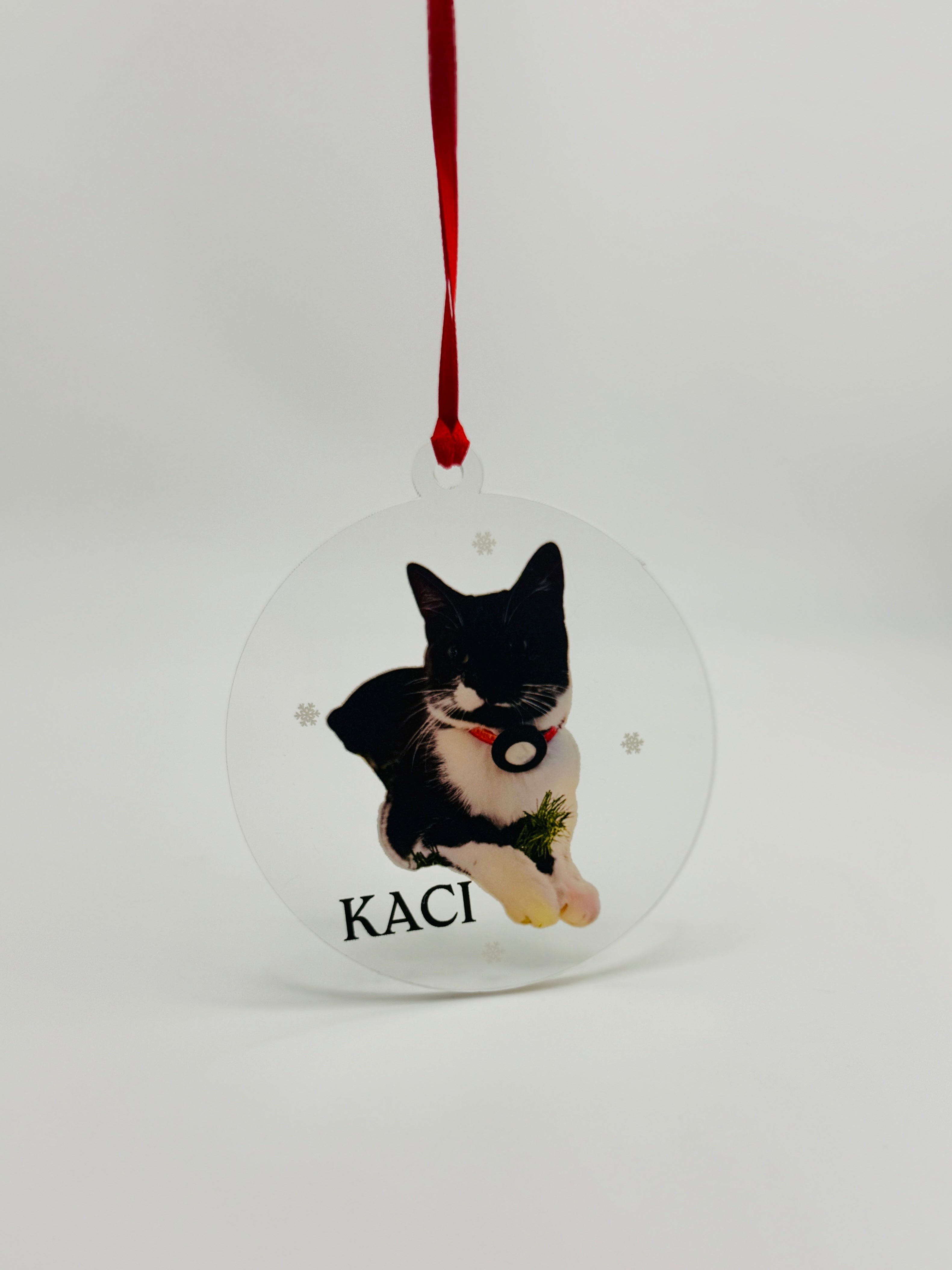 Custom Photo Ornament – Personalized Family Photo Keepsake | 2025 Holiday Gift