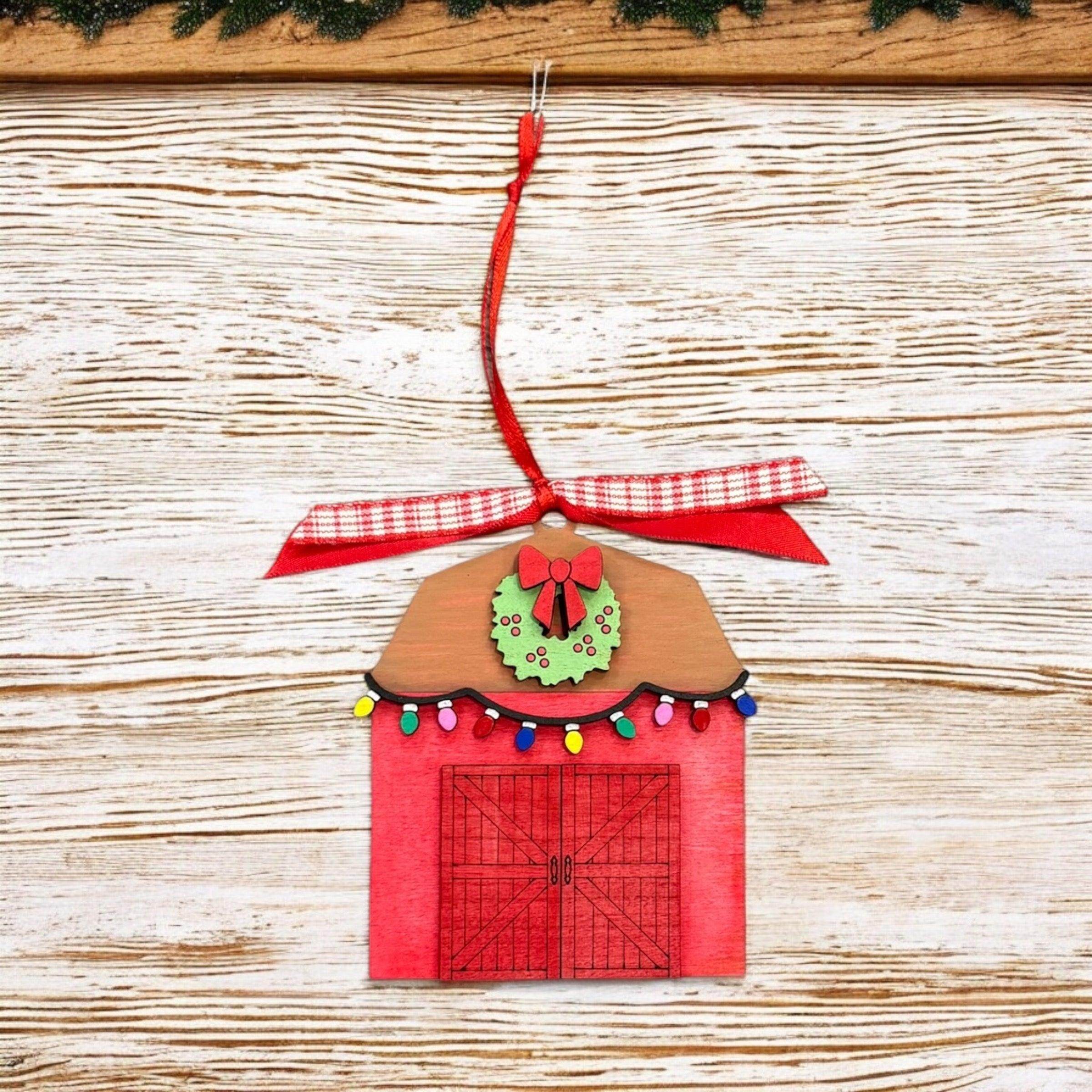 Farm-themed Christmas ornaments - Coastal Chaos LLC