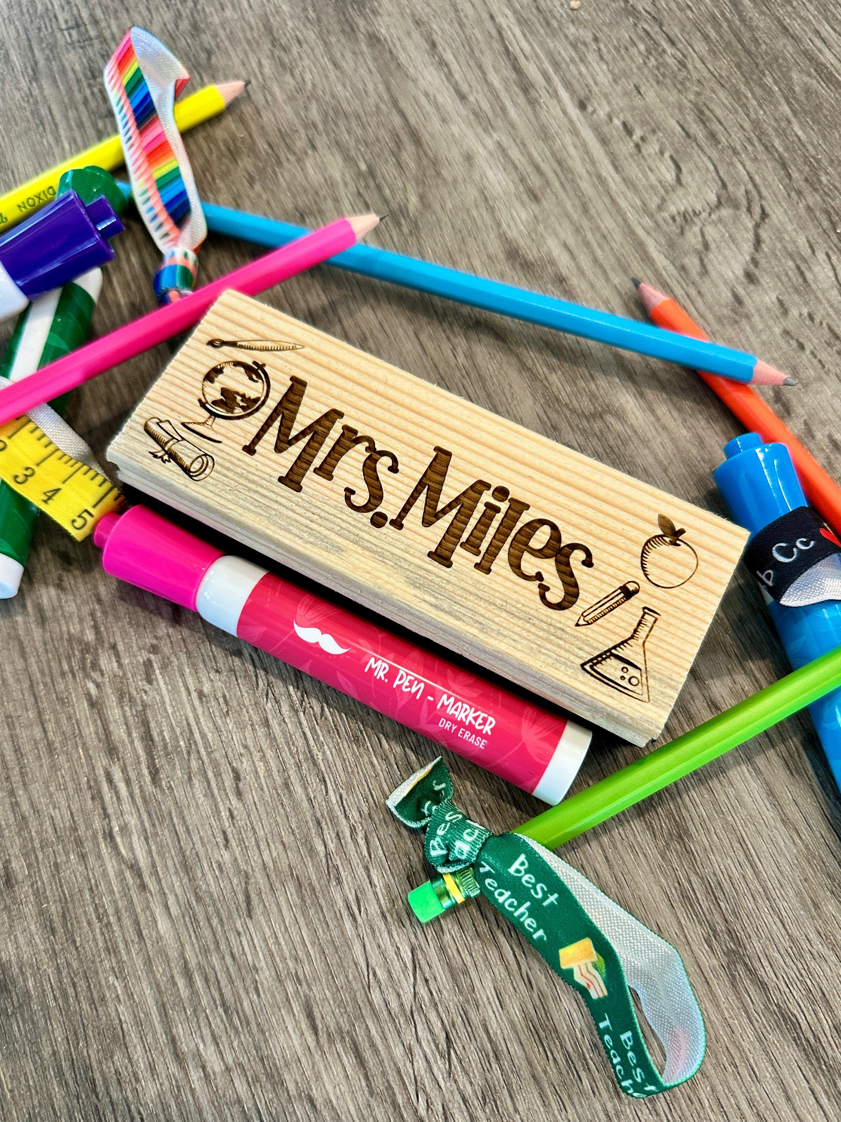 Teacher dry eraser personalized teacher appreciation gift - Coastal Chaos LLC