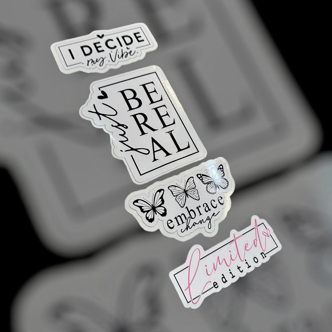 Self love stickers, motivational stickers - Coastal Chaos LLC