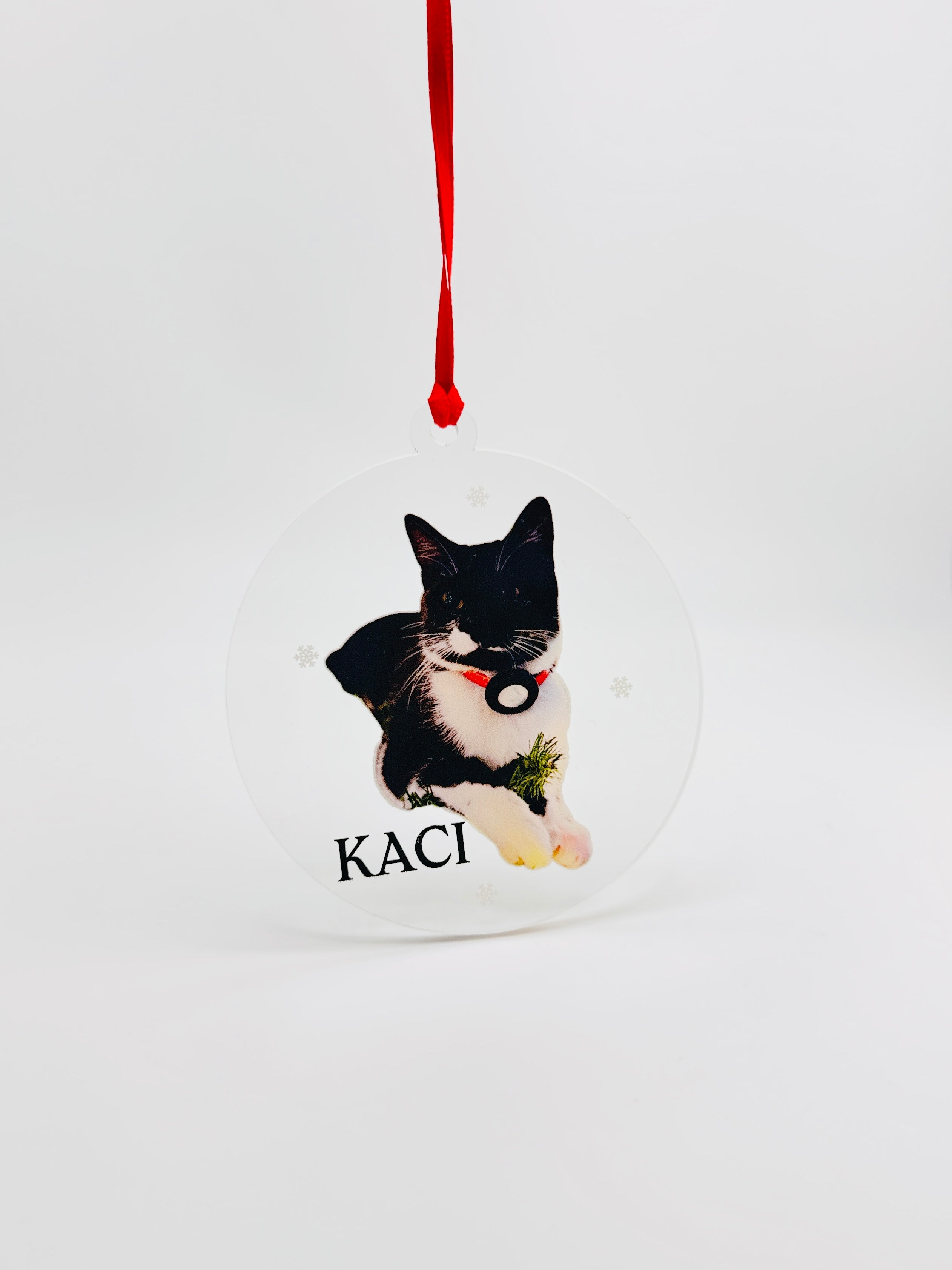 Custom Photo Ornament – Personalized Family Photo Keepsake | 2025 Holiday Gift
