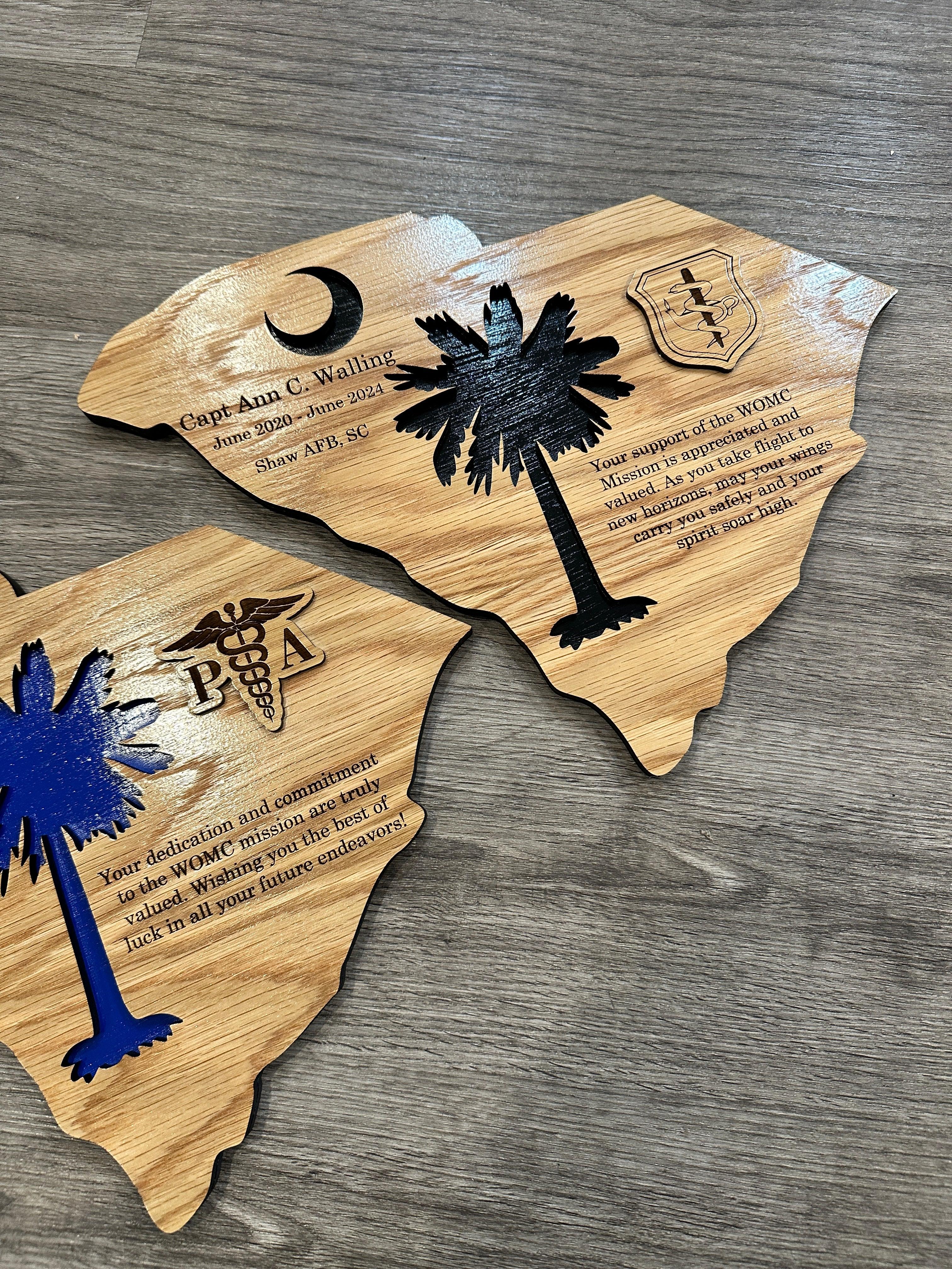 South Carolina Military Going Away Gift - Coastal Chaos LLC
