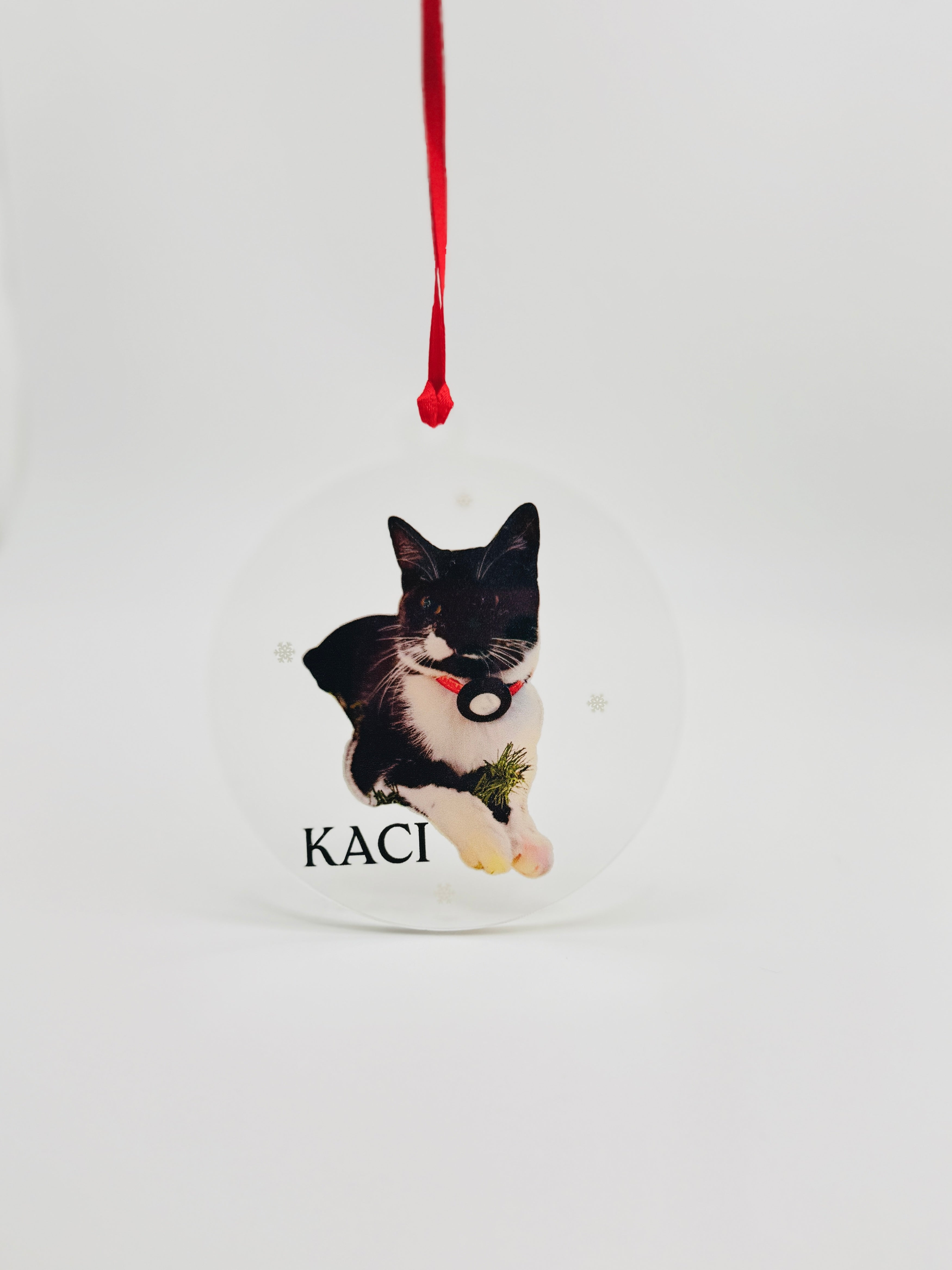 Custom Photo Ornament – Personalized Family Photo Keepsake | 2025 Holiday Gift