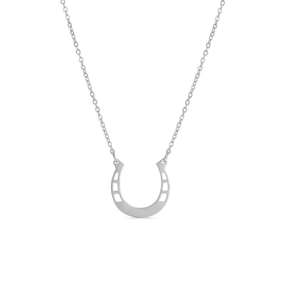 Personalized Horseshoe Necklace - Coastal Chaos LLC