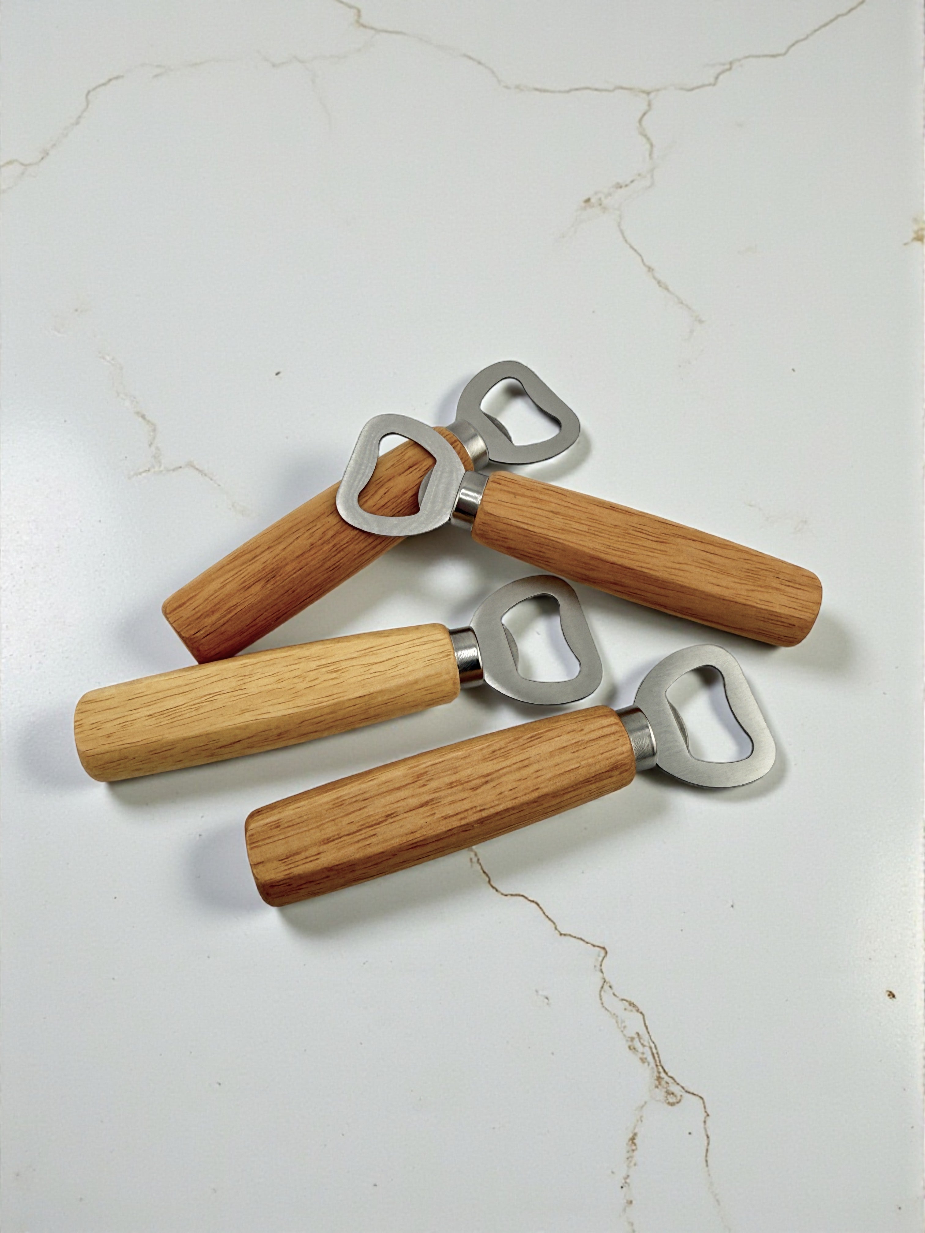 Personalized Wooden Bottle Opener | Custom Father's Day Gift for Dad, Grandpa & Beer Lovers