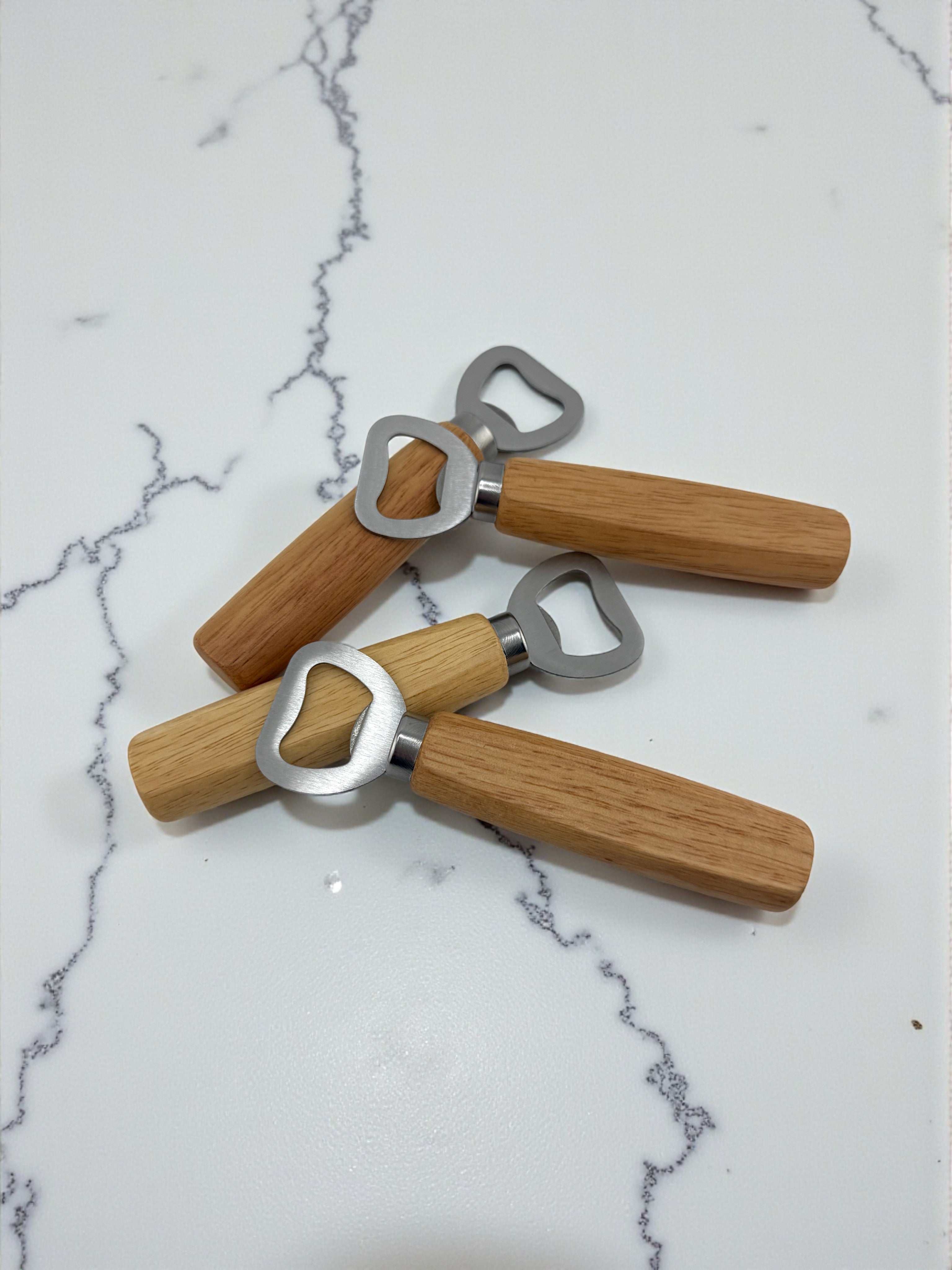 Personalized Wooden Bottle Opener | Custom Father's Day Gift for Dad, Grandpa & Beer Lovers