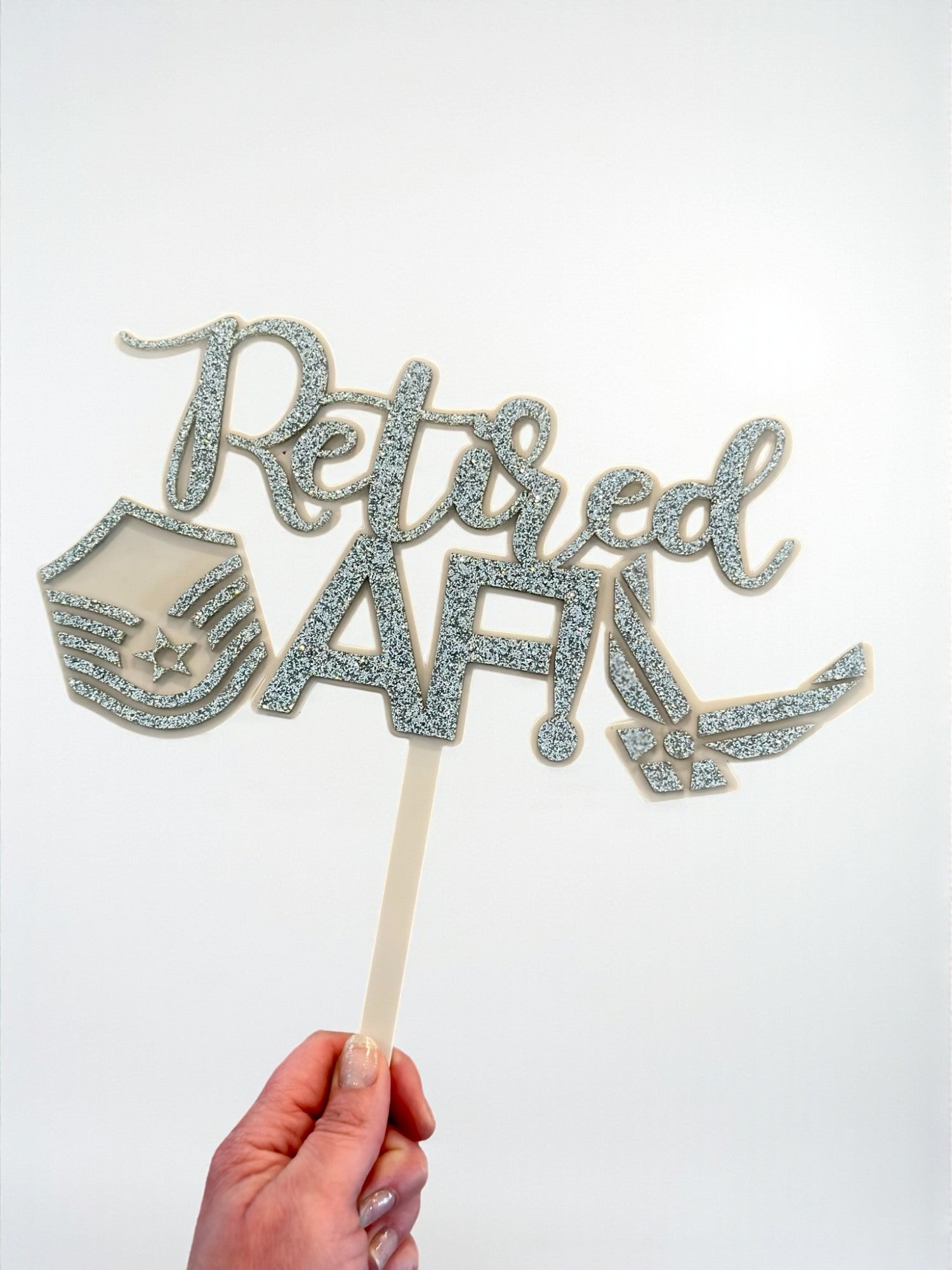Custom Acrylic Cake Topper - Personalized Double Layer Name Decoration for Birthday & Wedding