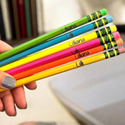 Personalized pencils, school pencil, work gift, teacher, classroom needs, custom pencil - Coastal Chaos LLC