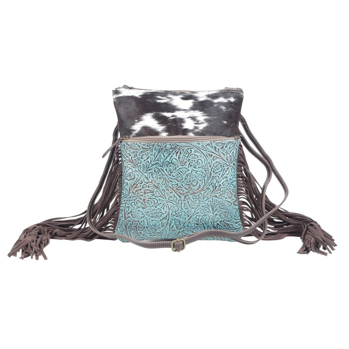 Myra Bags Flaneur Canvas & Hairon Bag, purse, women, gift, Anniversary, Birthday, Valentines Day, trendy, western - Coastal Chaos LLC
