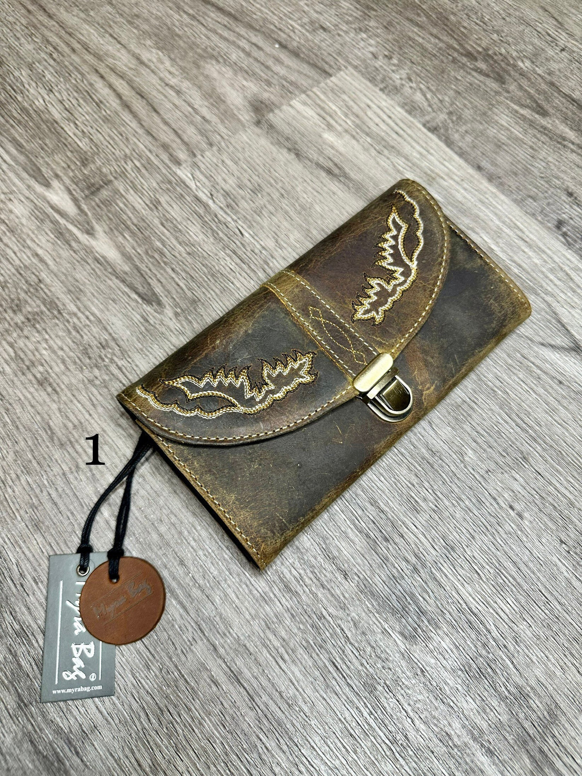 Myra Bag Charcoal Fiesta Wallet, gift, valentine, birthday, women, western, trendy - Coastal Chaos LLC