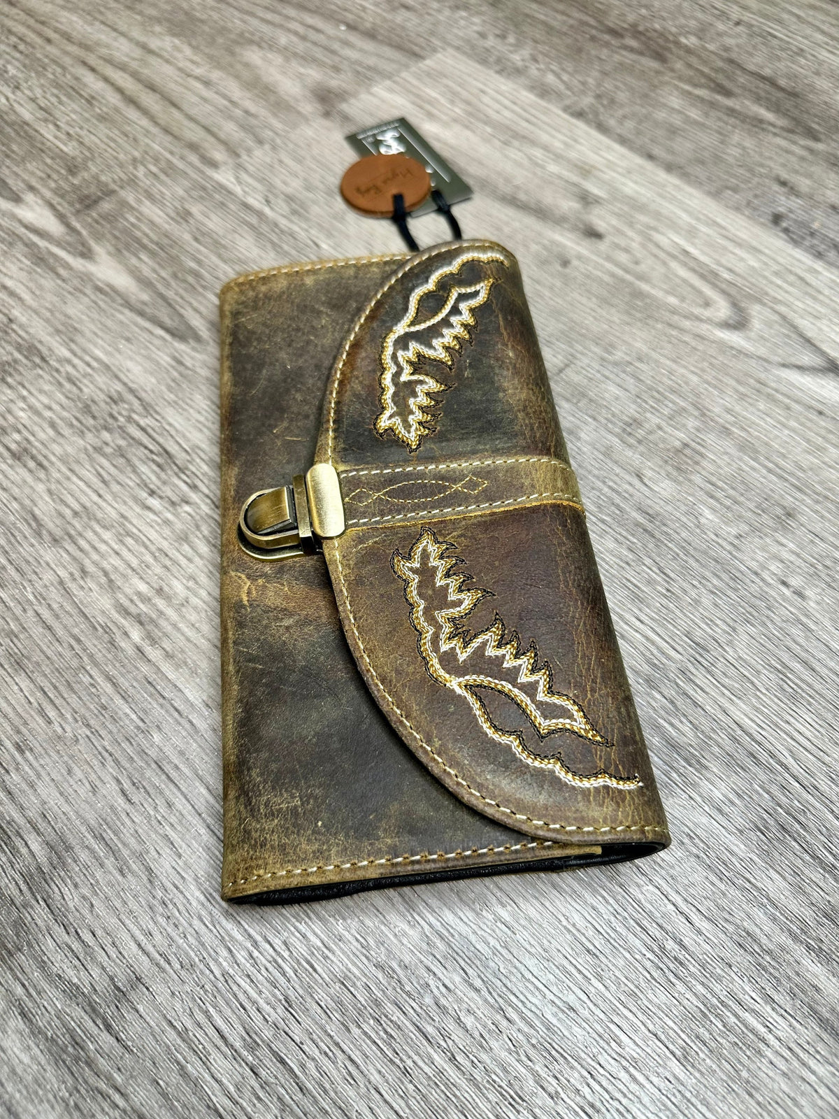 Myra Bag Charcoal Fiesta Wallet, gift, valentine, birthday, women, western, trendy - Coastal Chaos LLC