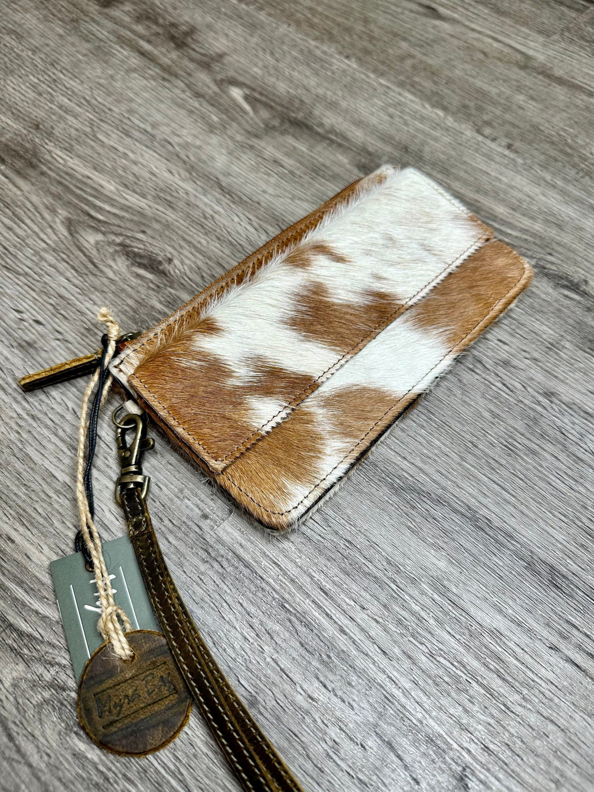 Myra Bag debatable wallet, cow hide, western, rustic wallet - Coastal Chaos LLC