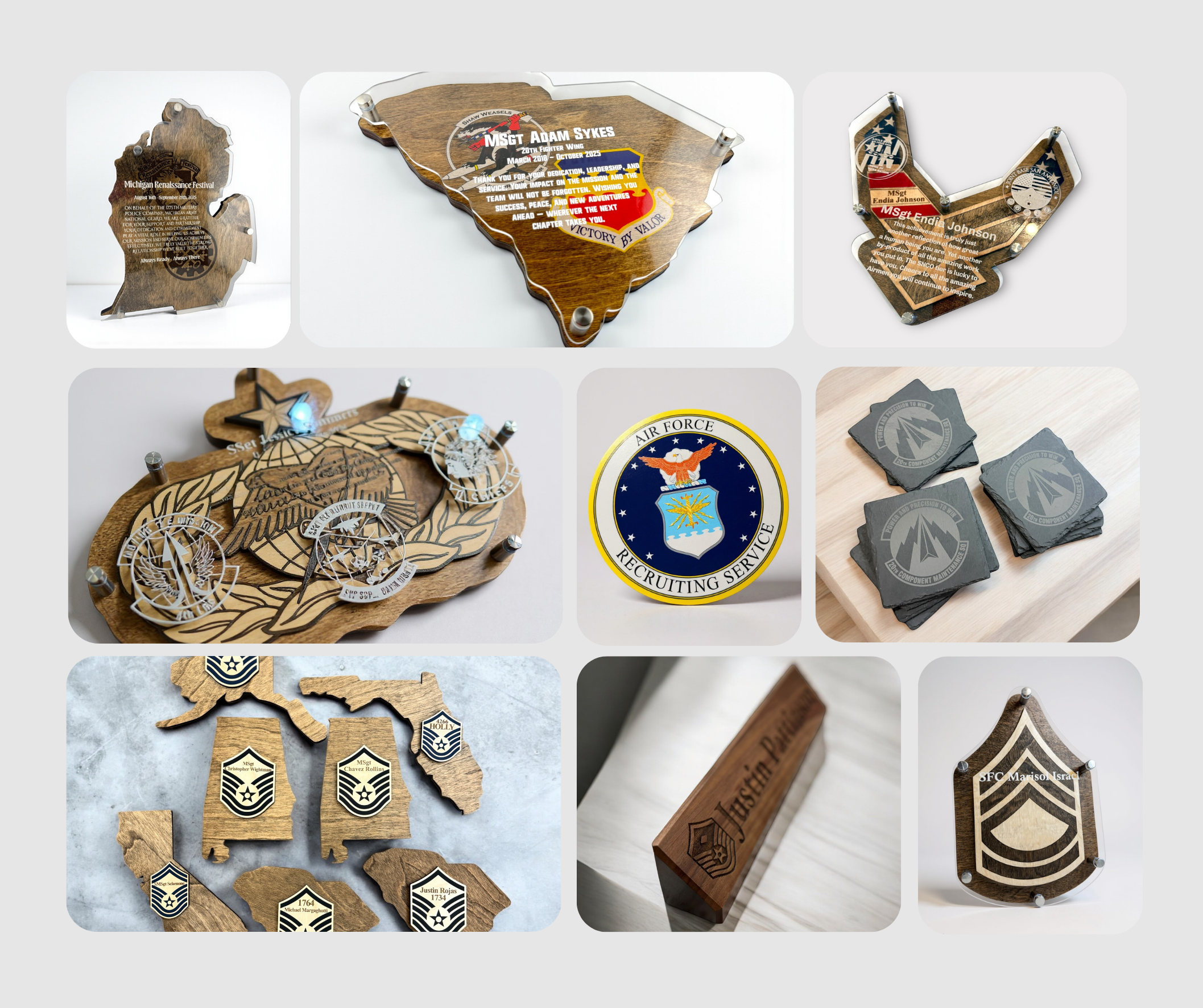 From Raw Wood to Legacy Piece: How We Create Custom Military Plaques