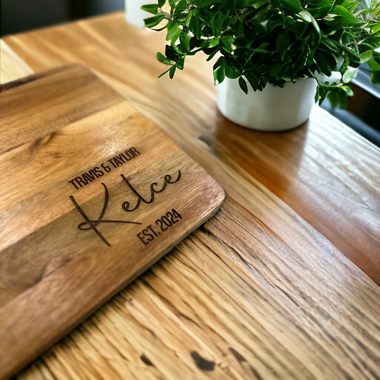 Personalized cutting board, cutting board gift, wedding and anniversary gift