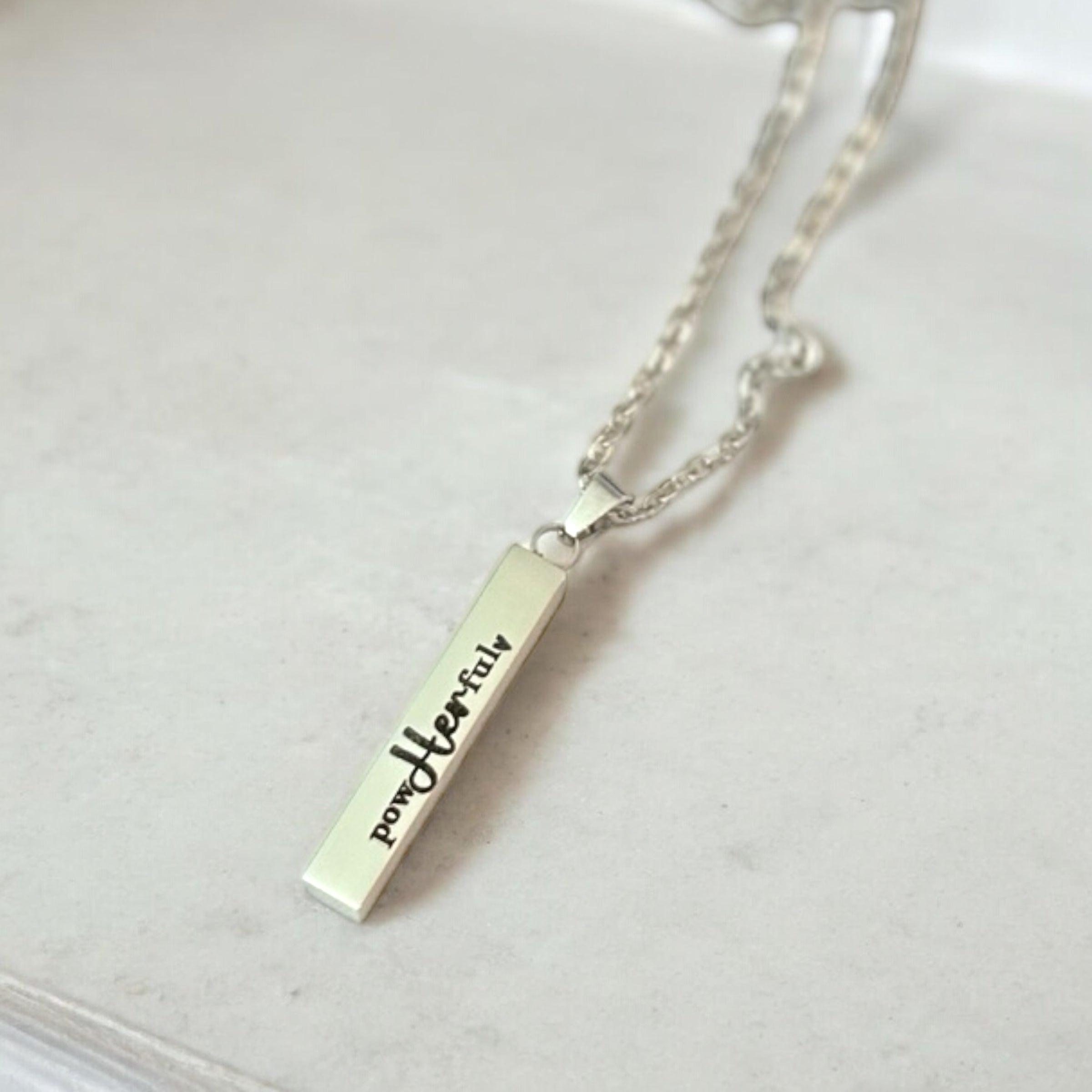 PowHERful necklace - Coastal Chaos LLC
