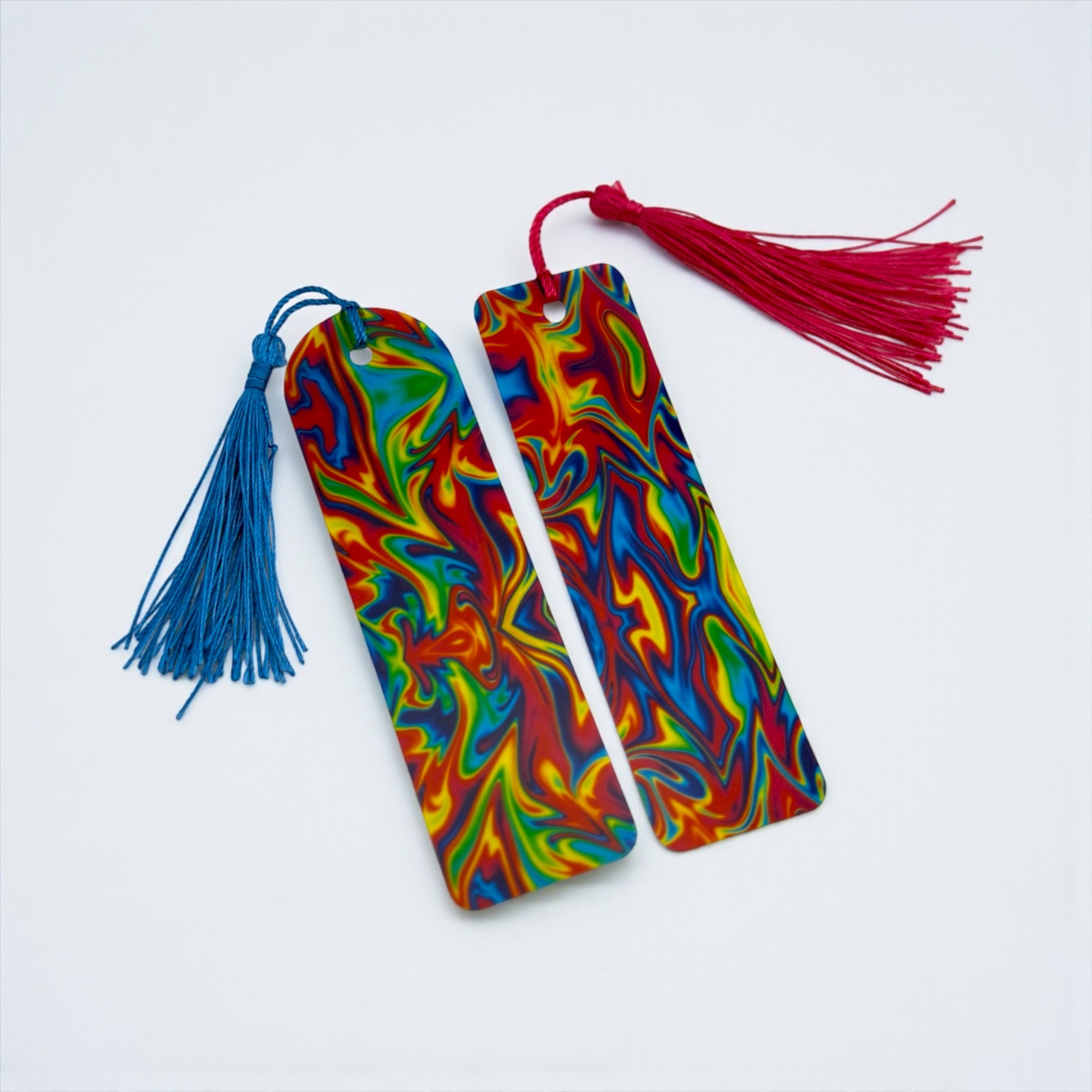 Custom Acrylic Bookmarks – Laser Engraved Bookmark with Tassel • Gift for Book Lovers
