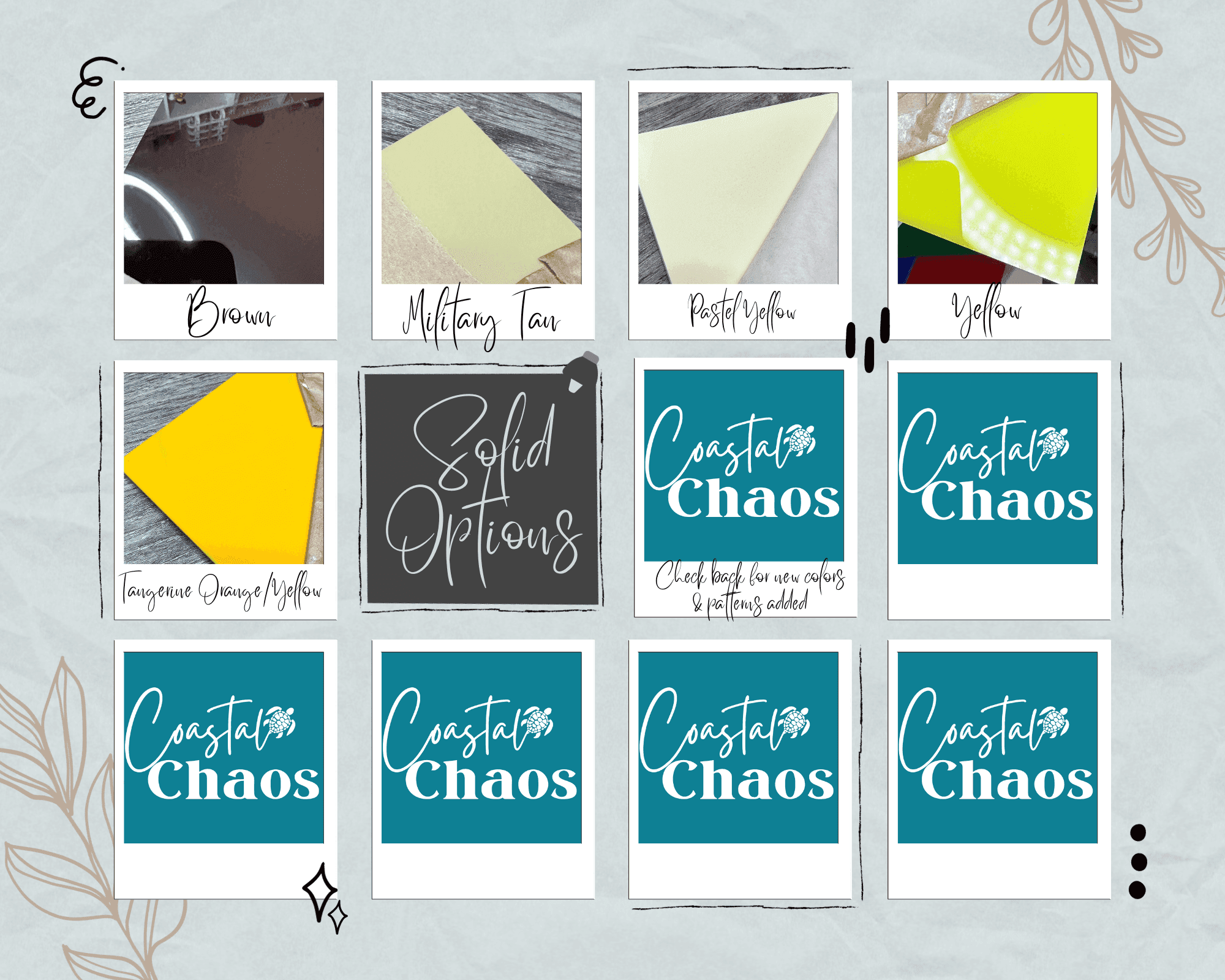 Stanley name topper and ornament bundle - Coastal Chaos LLC
