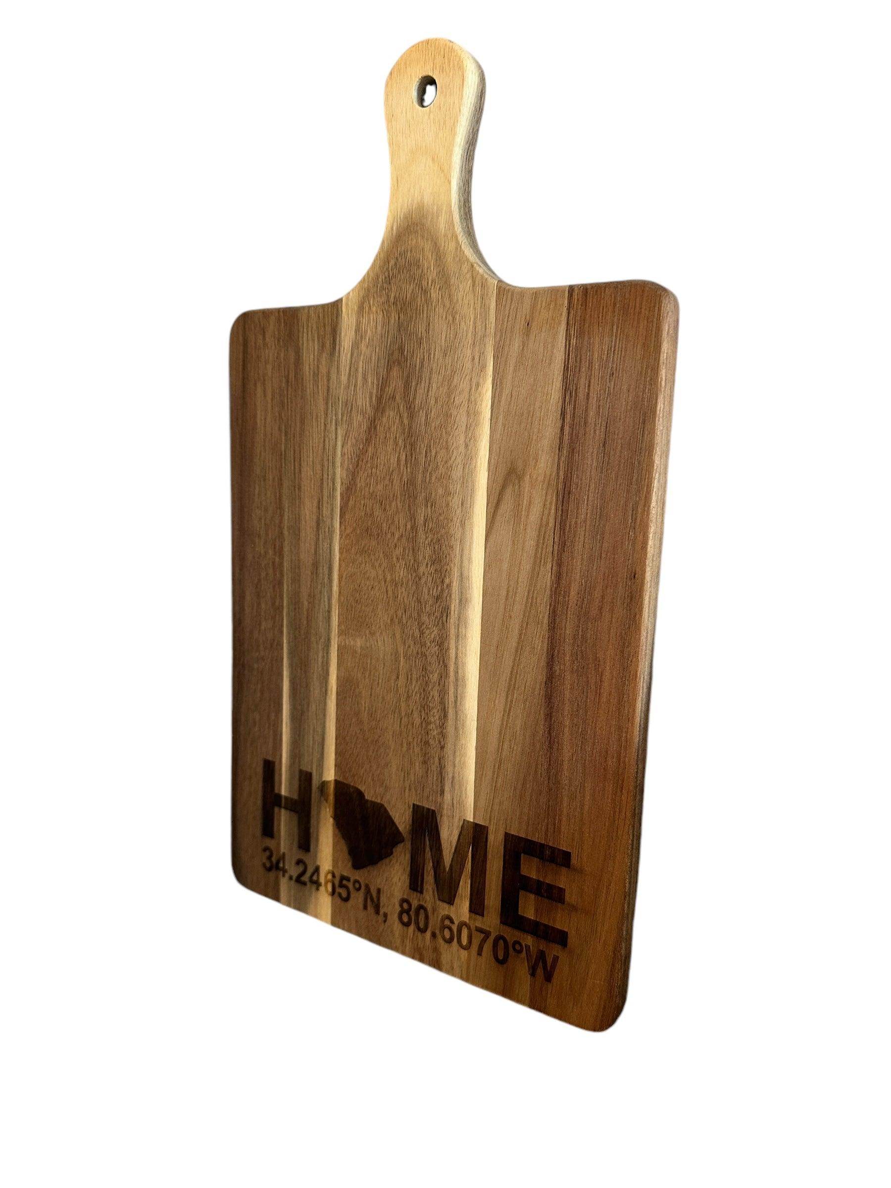 Personalized Cutting Board, Housewarming, Gift, Present, Women, Men, Charcuterie, Anniversary Birthday, Wedding - Coastal Chaos LLC