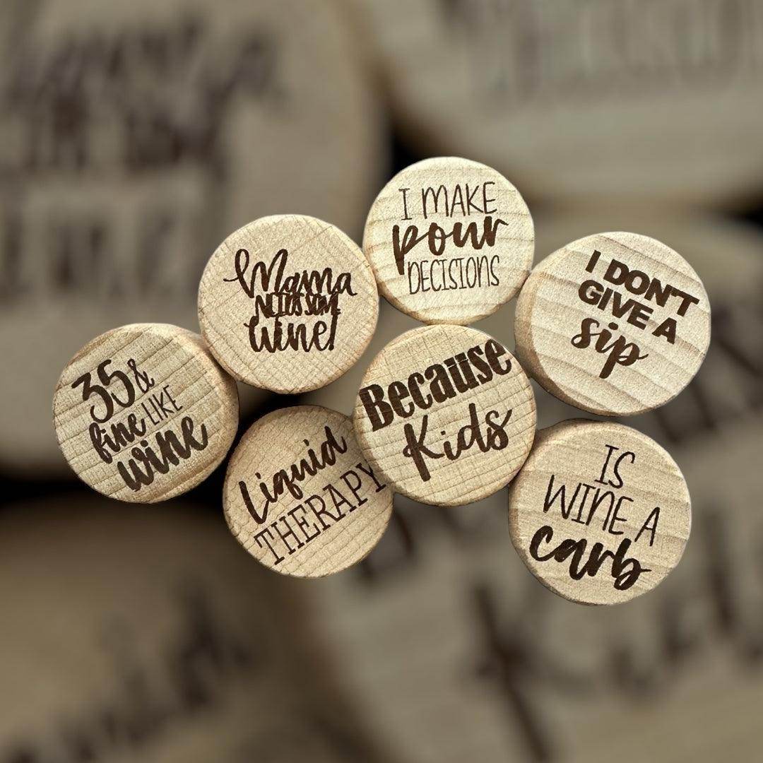 Fun Wine Corks Party Favors - Ideal for Wine Lovers and Gift Givers - Coastal Chaos LLC