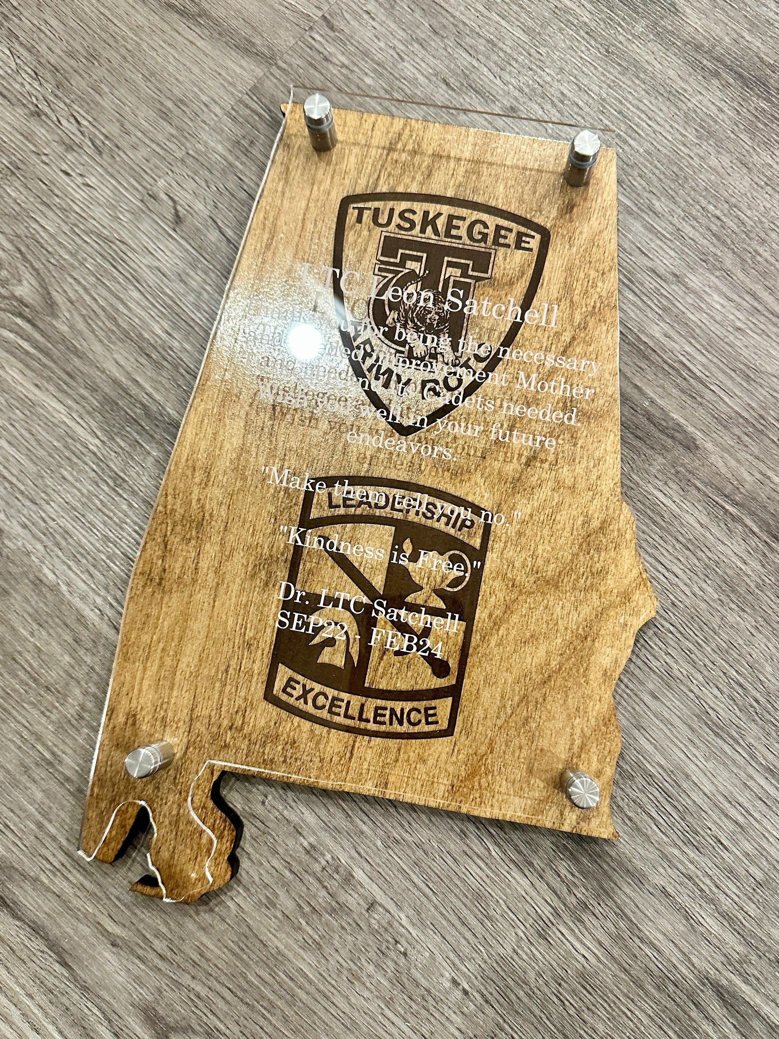 State or Base Military Going Away Gift - Coastal Chaos LLC