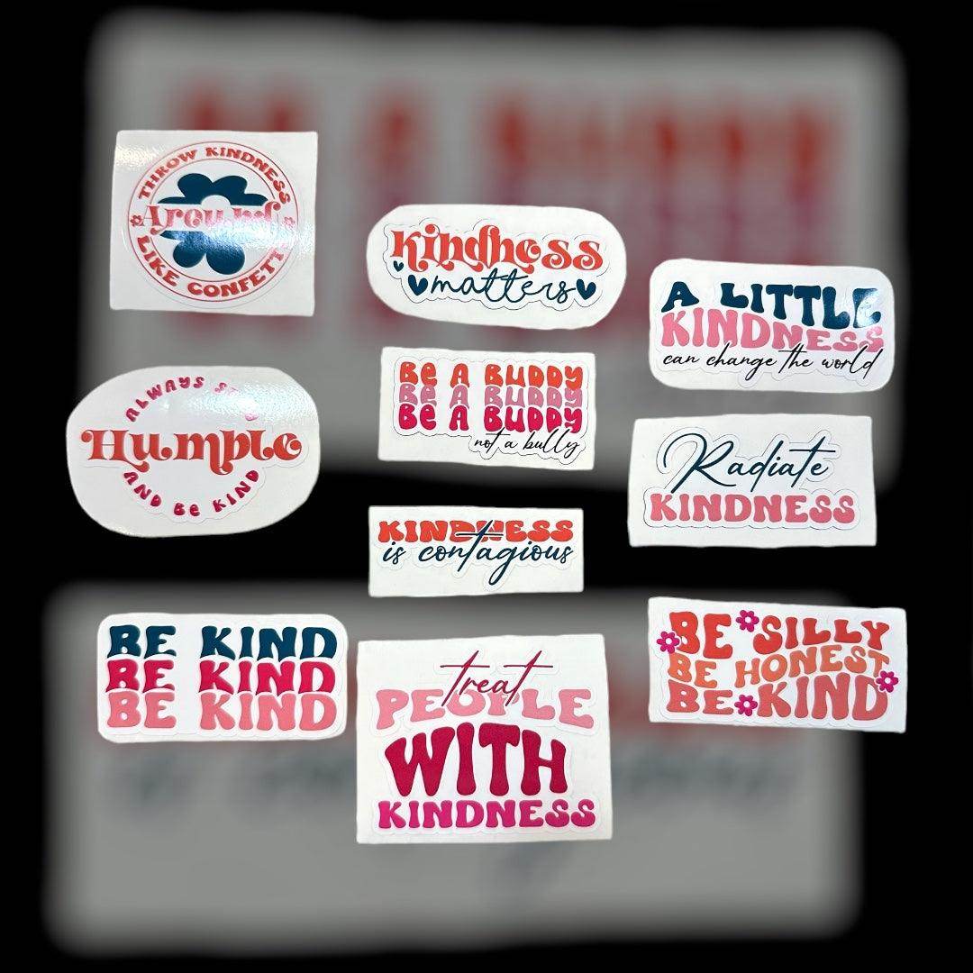 Kindness Stickers - Coastal Chaos LLC