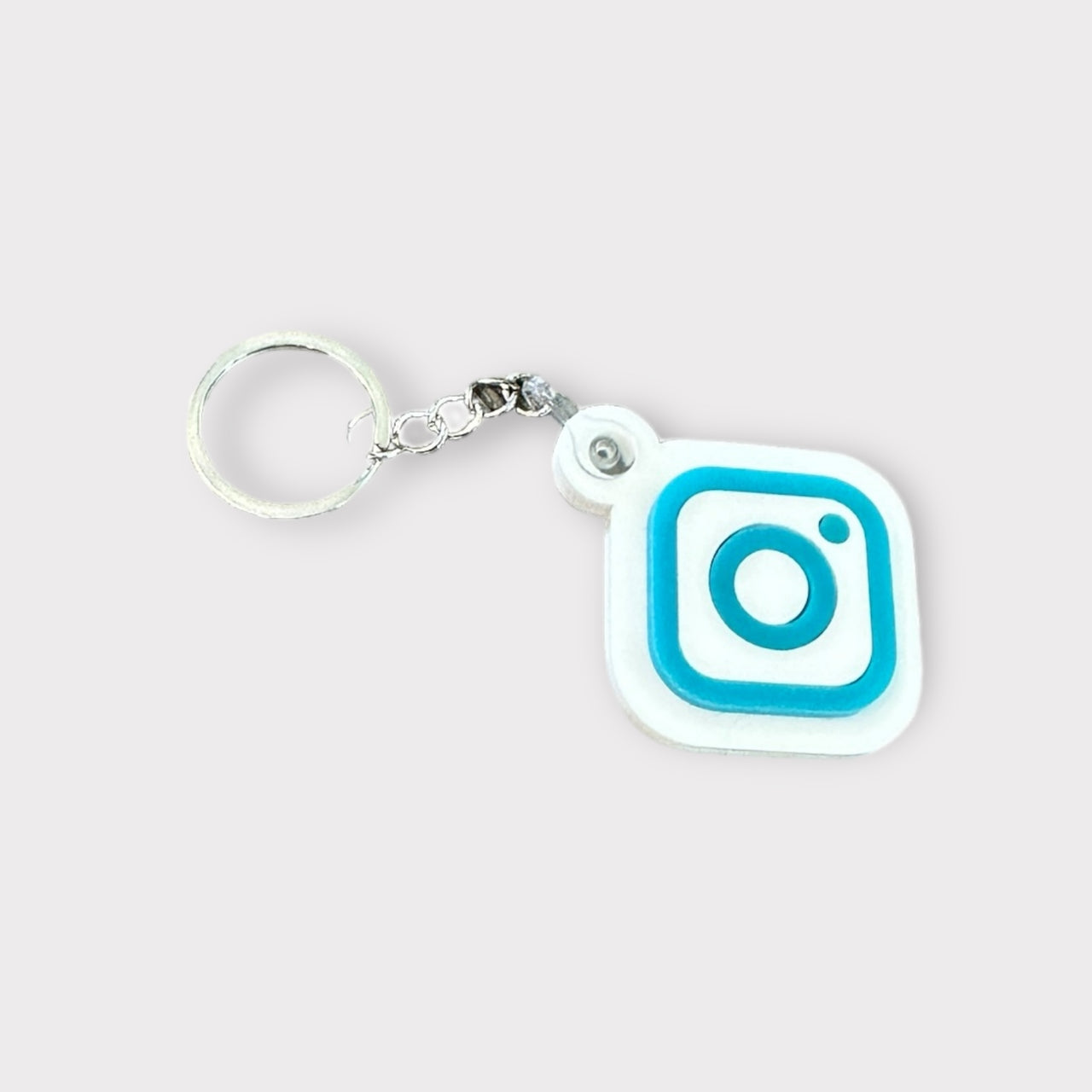 Social media keychain, nfc chip keychain