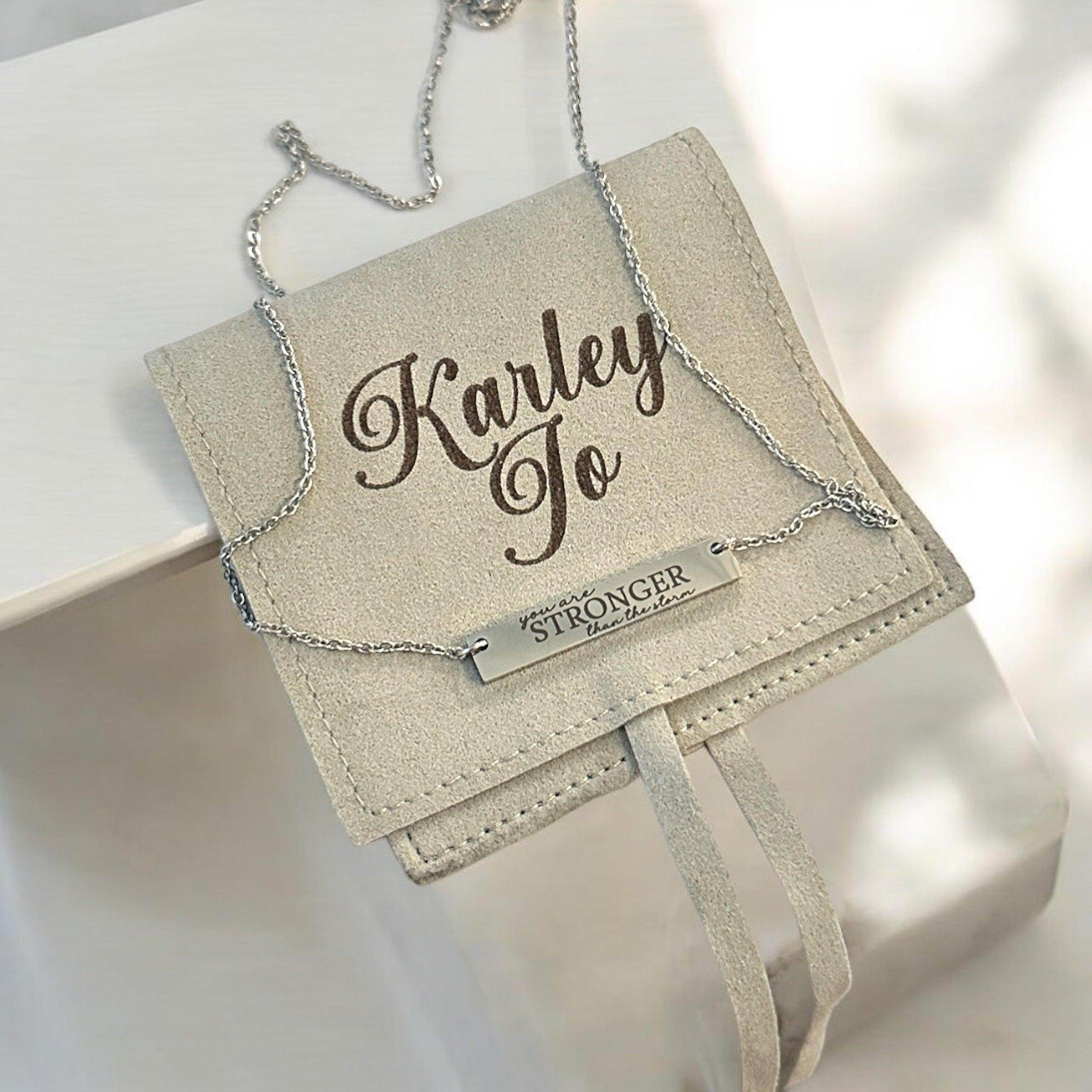 You Are My Everything Envelope Pendant Necklace - Sentimental Jewelry Gift for Her, Personalize with a custom message - Coastal Chaos LLC