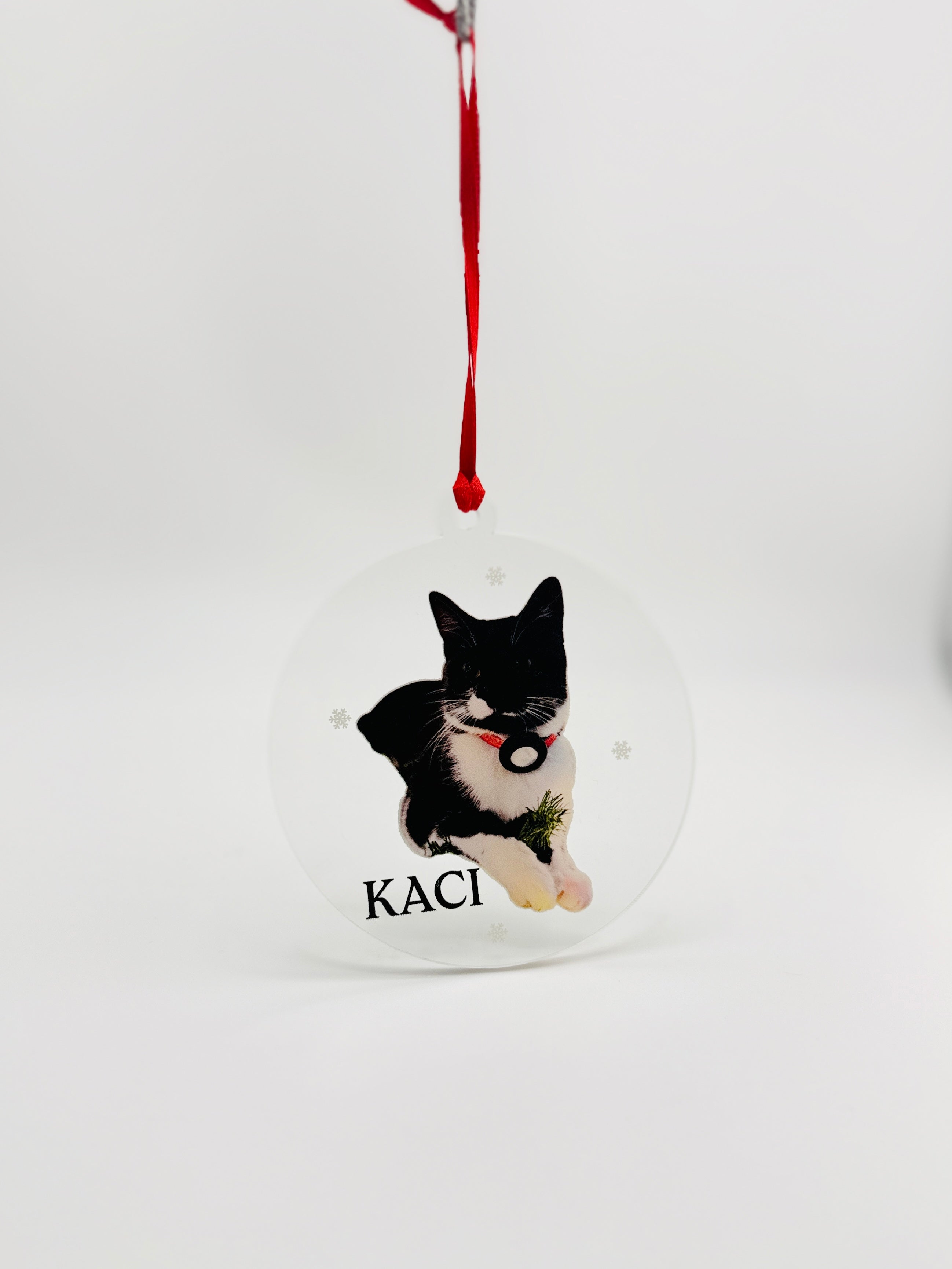 Custom Photo Ornament – Personalized Family Photo Keepsake | 2025 Holiday Gift