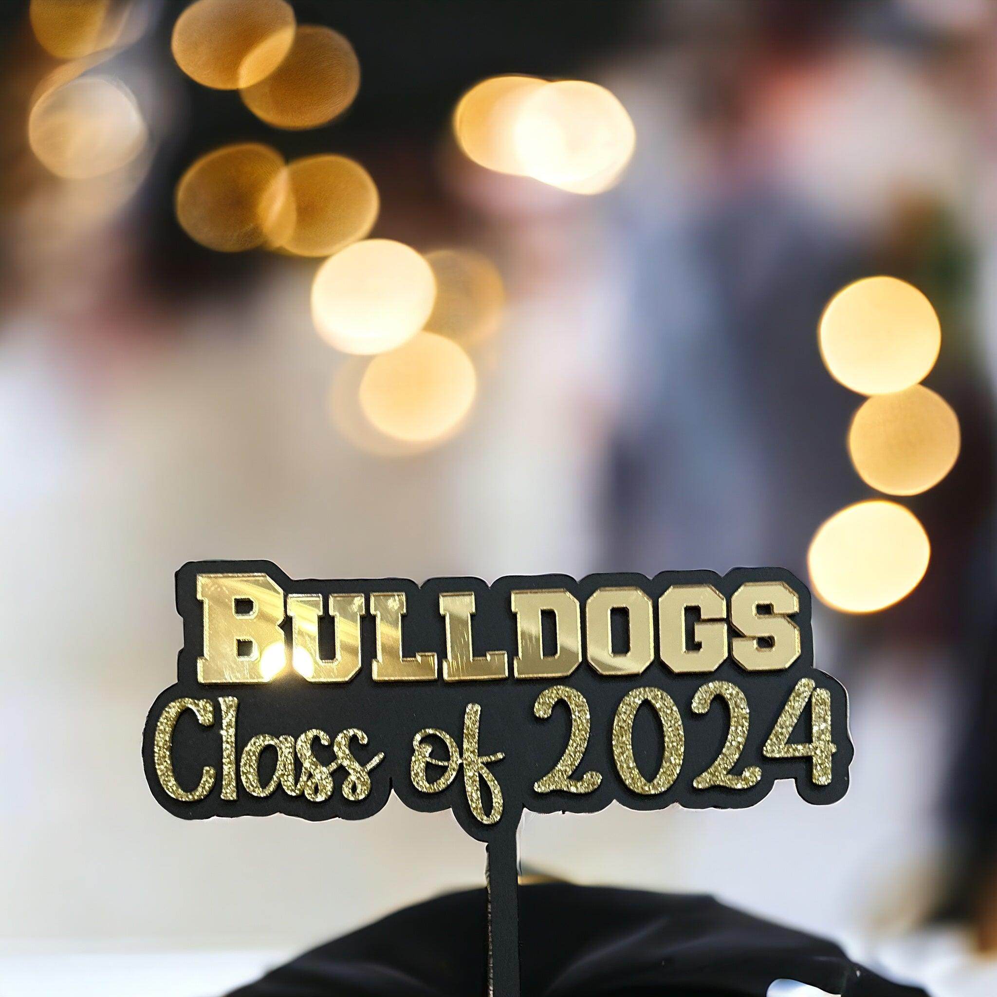Graduation Cake topper, custom cake topper for graduation - Coastal Chaos LLC