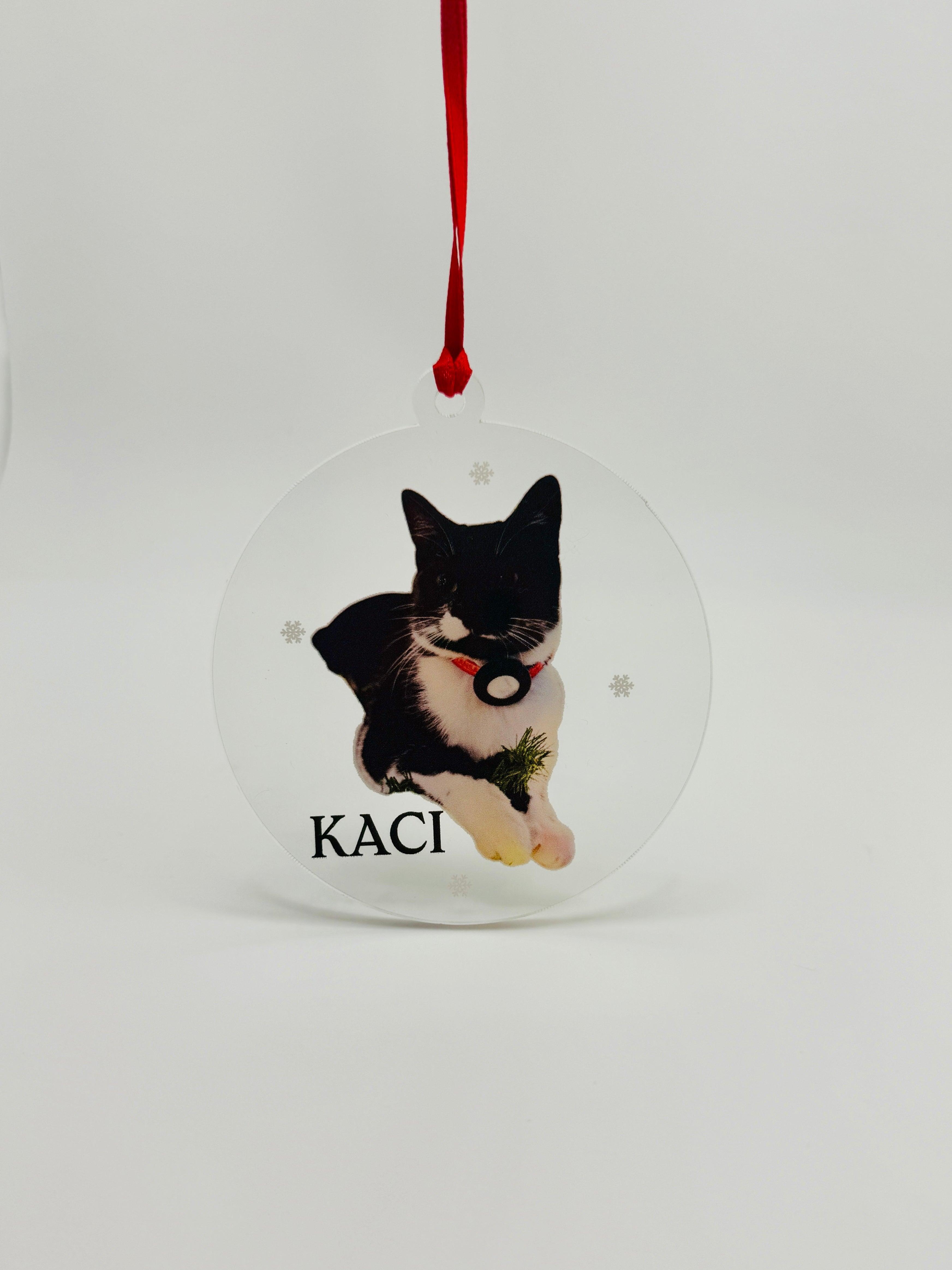 Custom Photo Ornament – Personalized Family Photo Keepsake | 2025 Holiday Gift