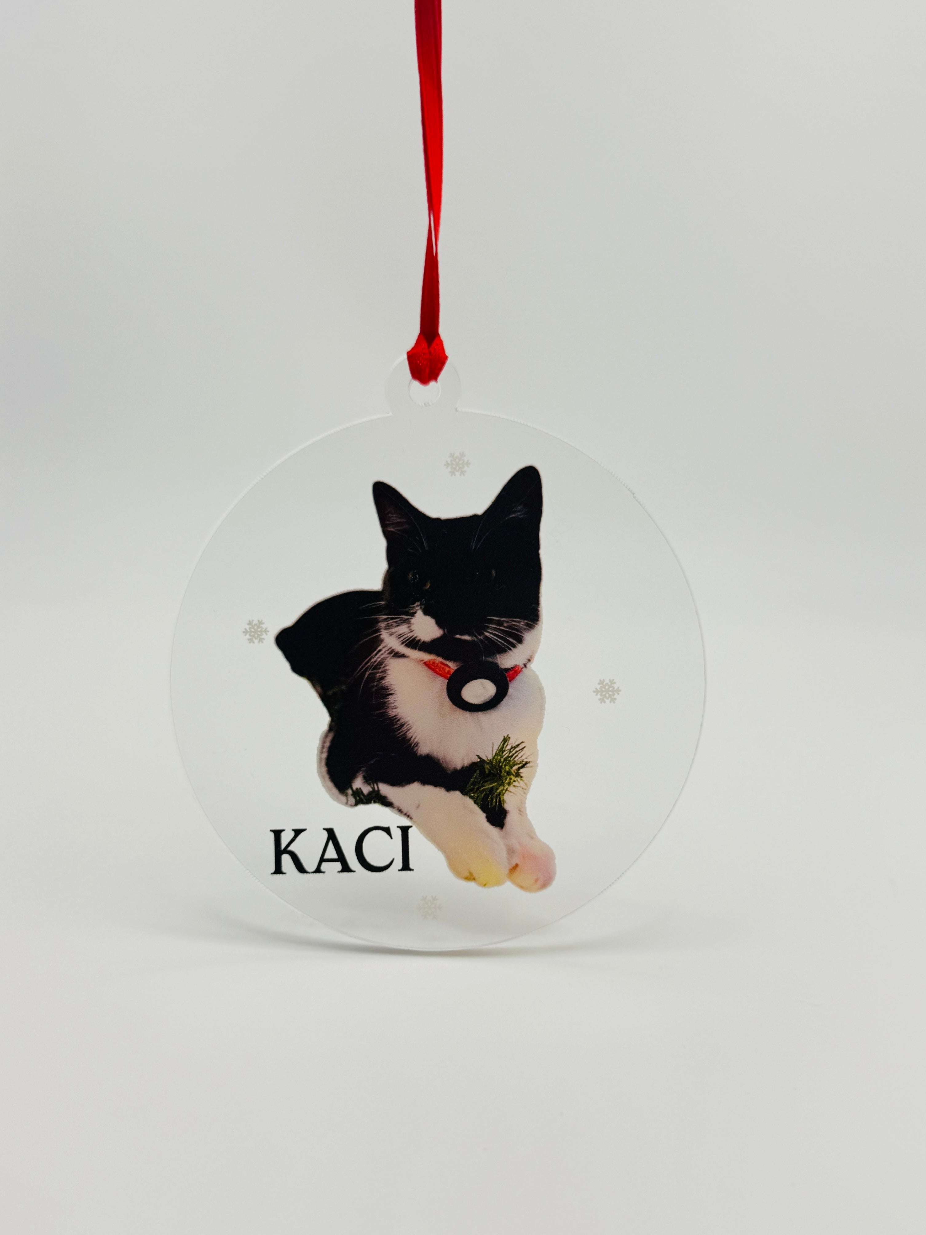 Custom Photo Ornament – Personalized Family Photo Keepsake | 2025 Holiday Gift