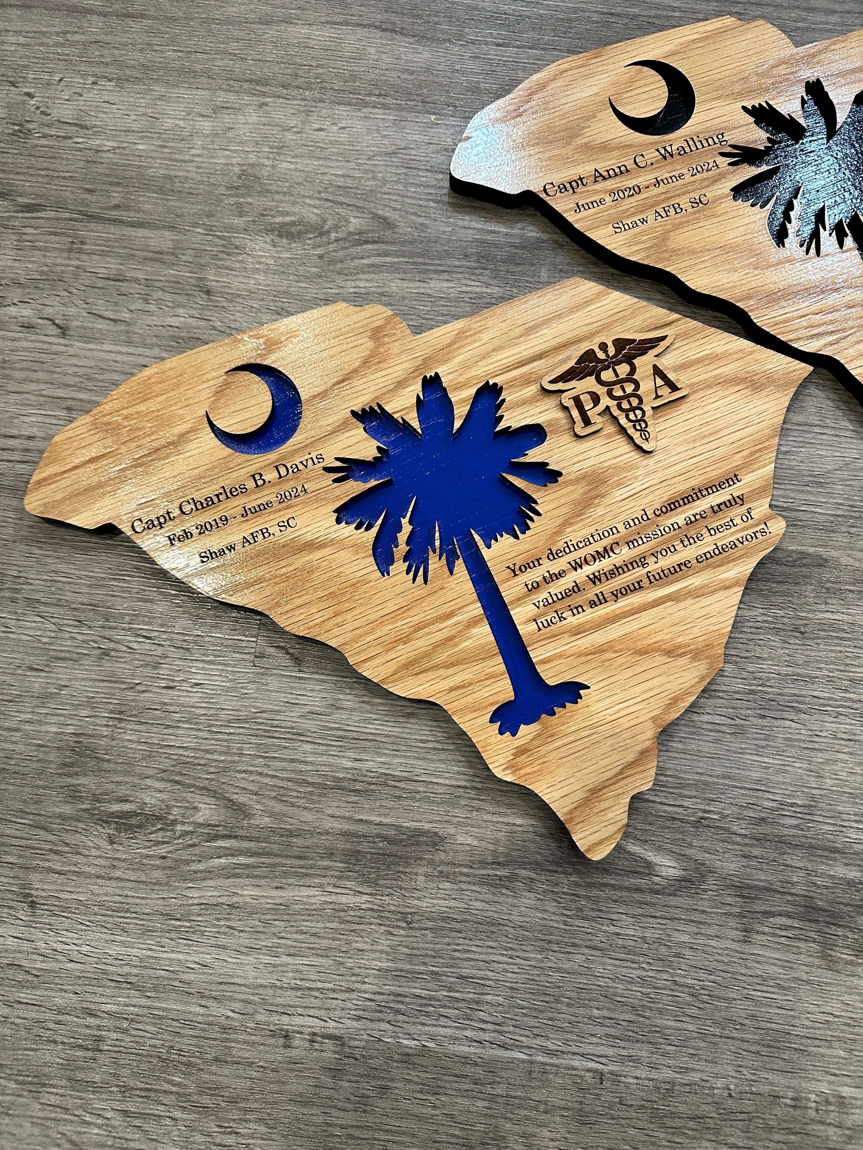 South Carolina Military Going Away Gift - Coastal Chaos LLC
