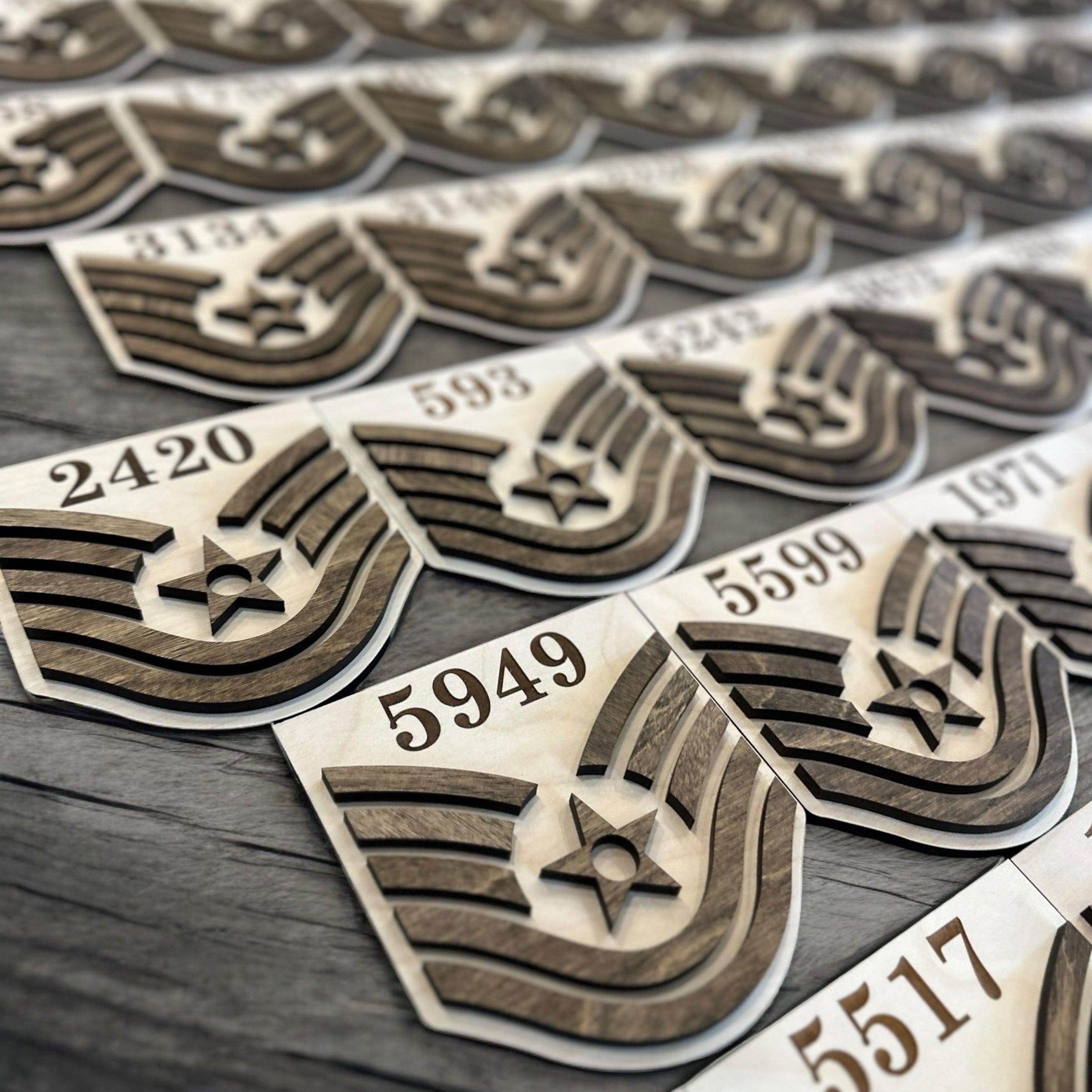 Air Force promotion stripes - Coastal Chaos LLC