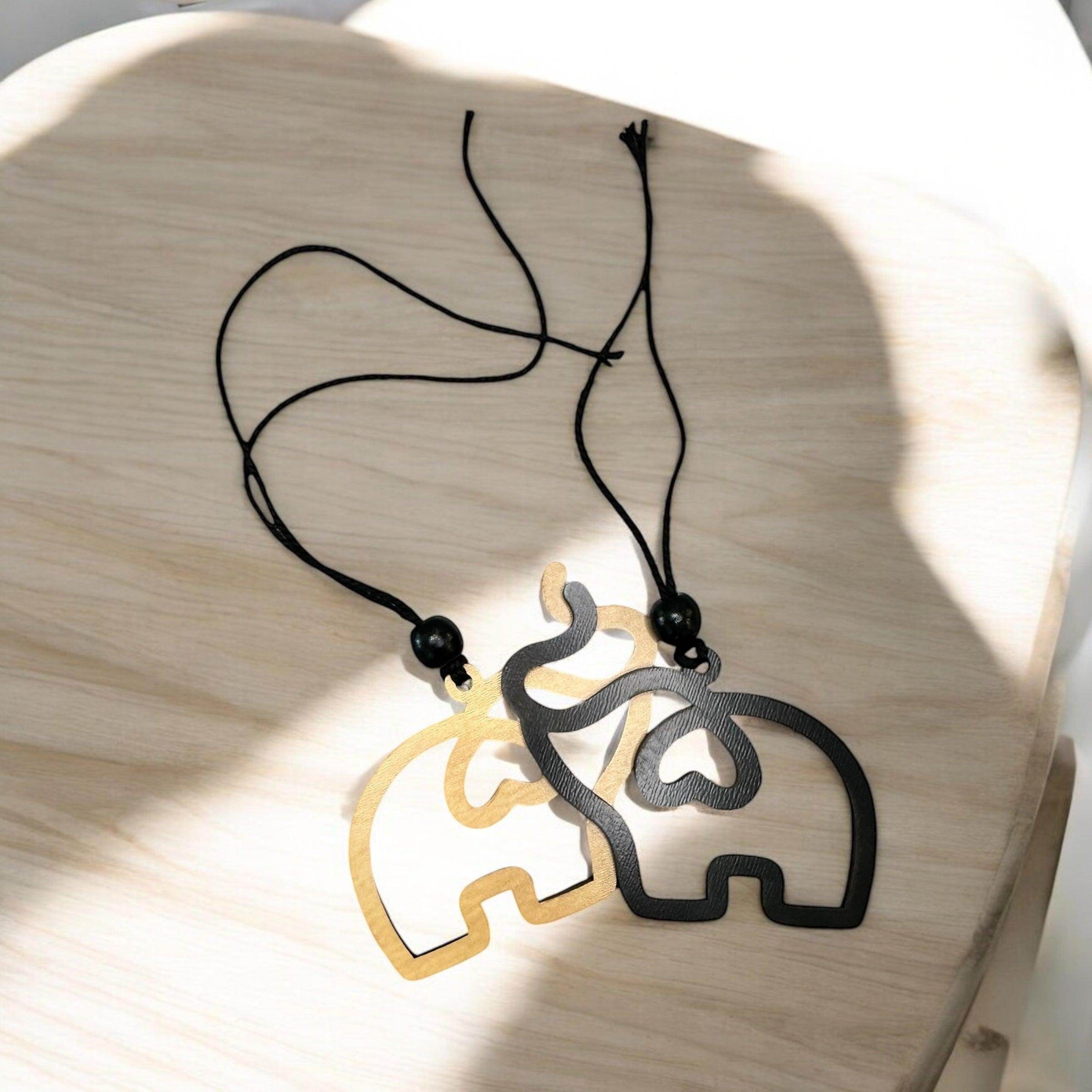 Handcrafted Wooden Elephant Car Charms - Coastal Chaos LLC