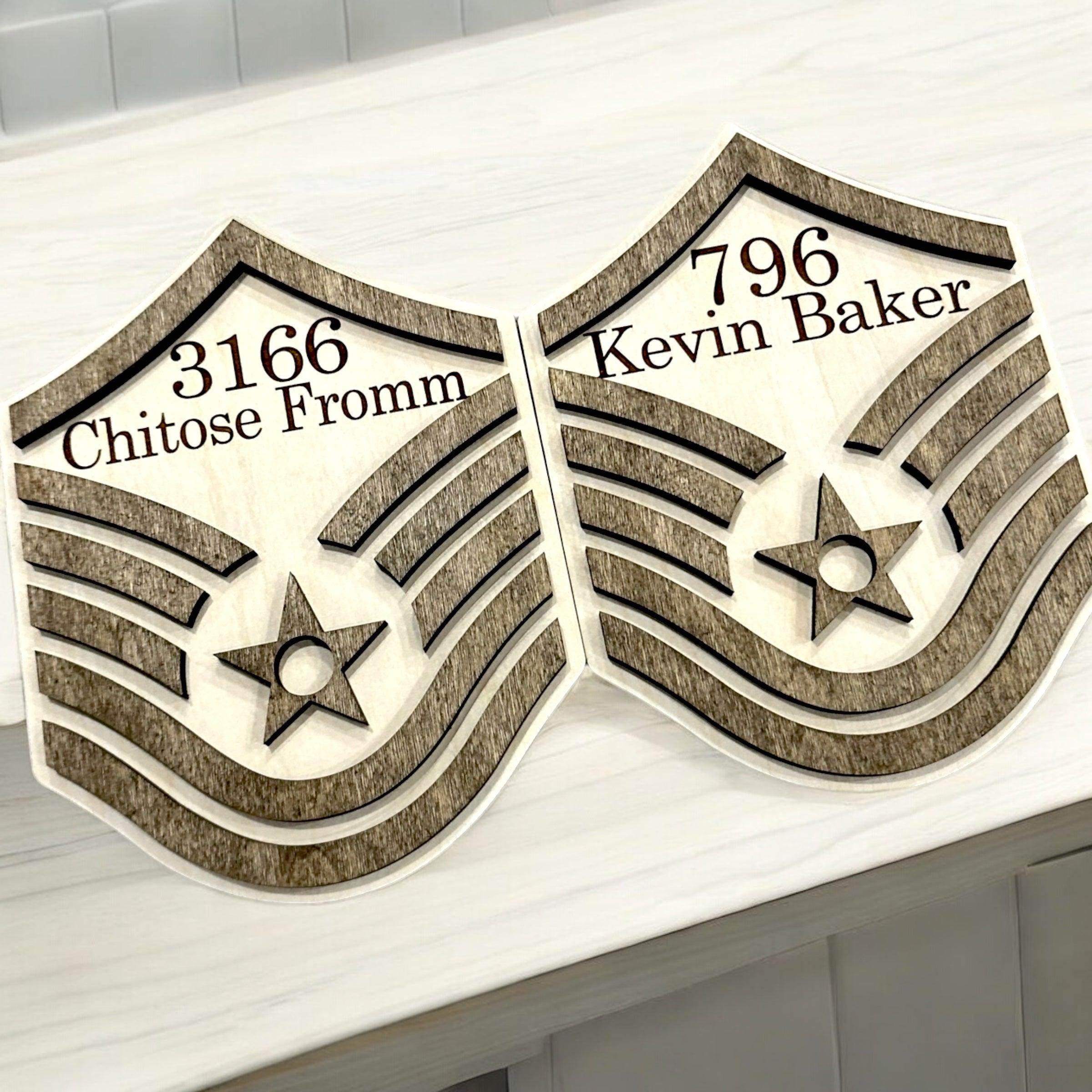 Air Force promotion stripes - Coastal Chaos LLC