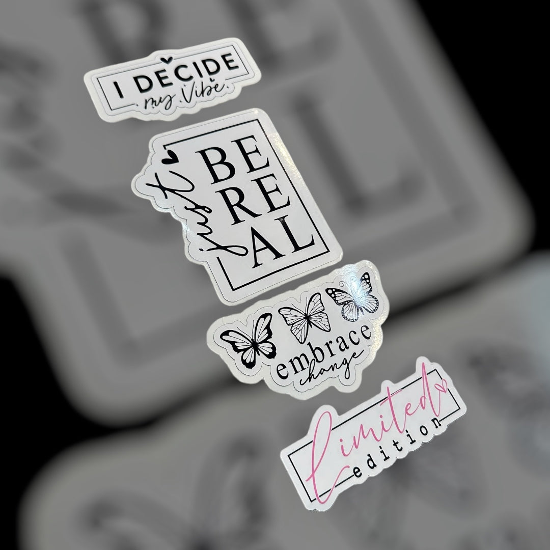 Self love stickers, motivational stickers