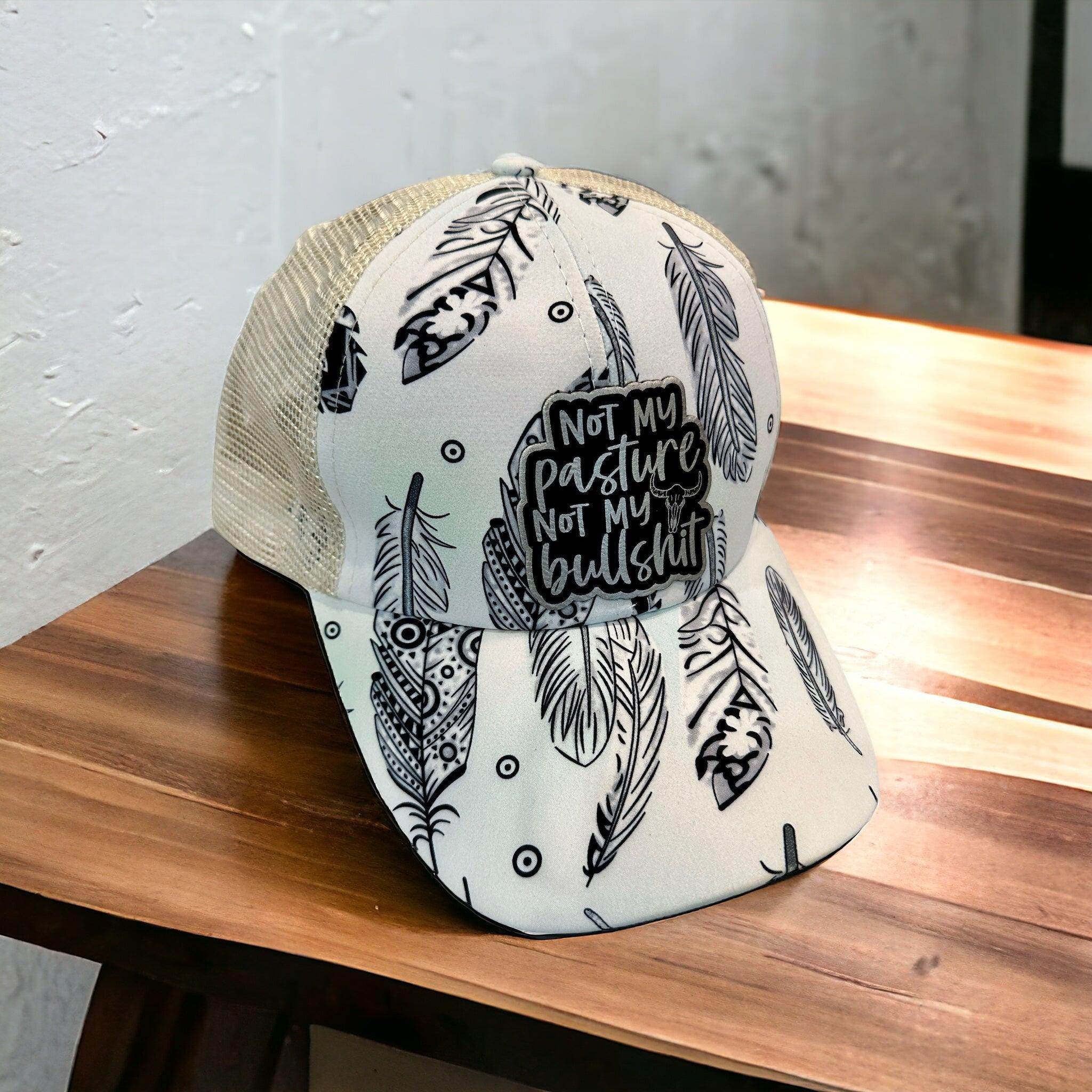 Not My Pasture Hat - Bold Accessory for Everyday Wear - Coastal Chaos LLC