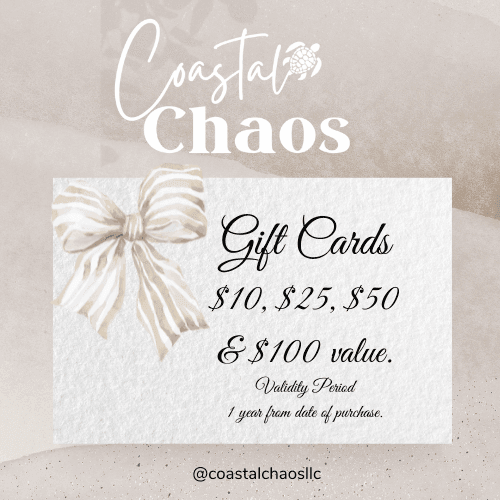 Coastal Chaos LLC Gift Card - Coastal Chaos LLC