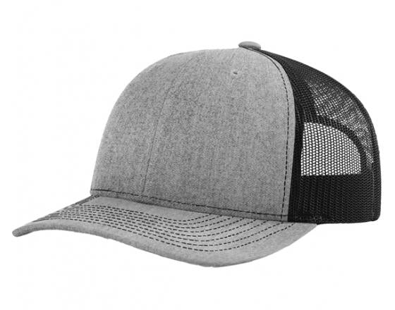 Veteran Hat - Richardson Dad Hats With Leather Patch & Heat Pressed Patches