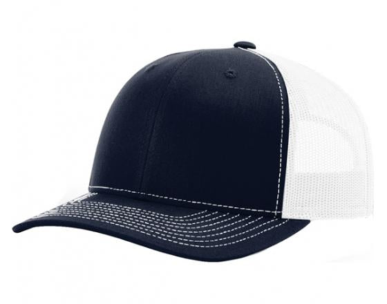 Veteran Hat - Richardson Dad Hats With Leather Patch & Heat Pressed Patches