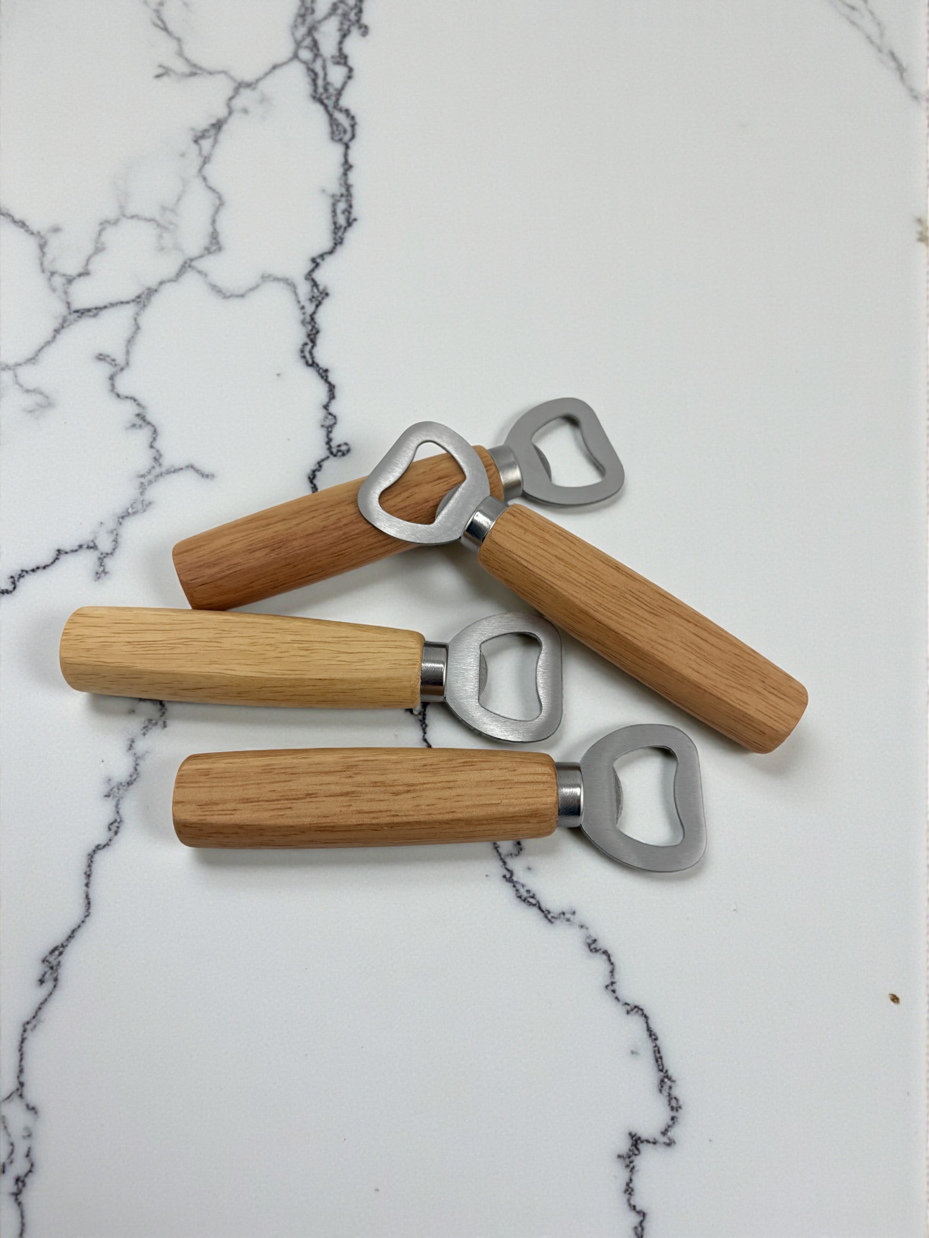 Personalized Wooden Bottle Opener | Custom Father's Day Gift for Dad, Grandpa & Beer Lovers