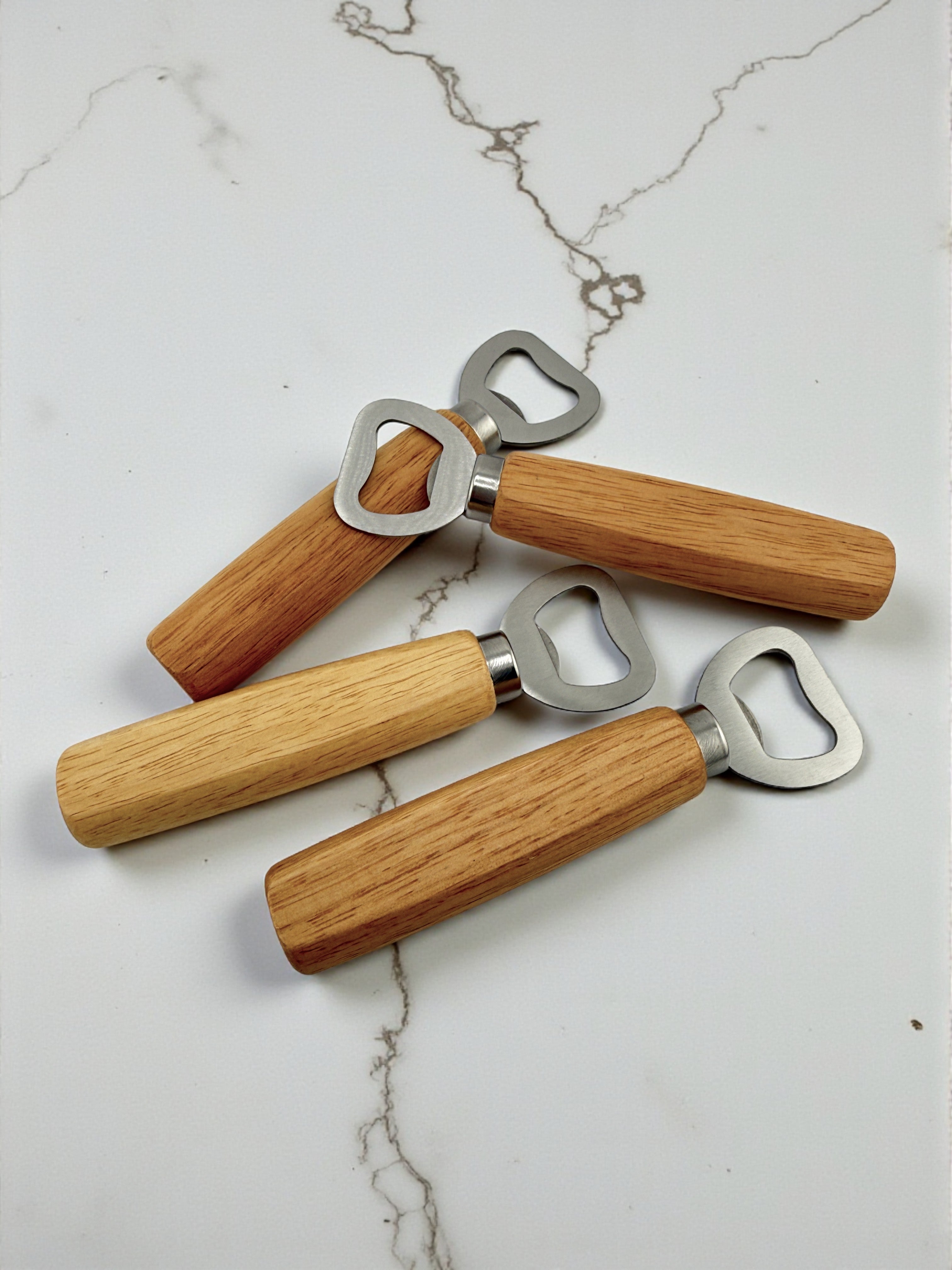 Personalized Wooden Bottle Opener | Custom Father's Day Gift for Dad, Grandpa & Beer Lovers