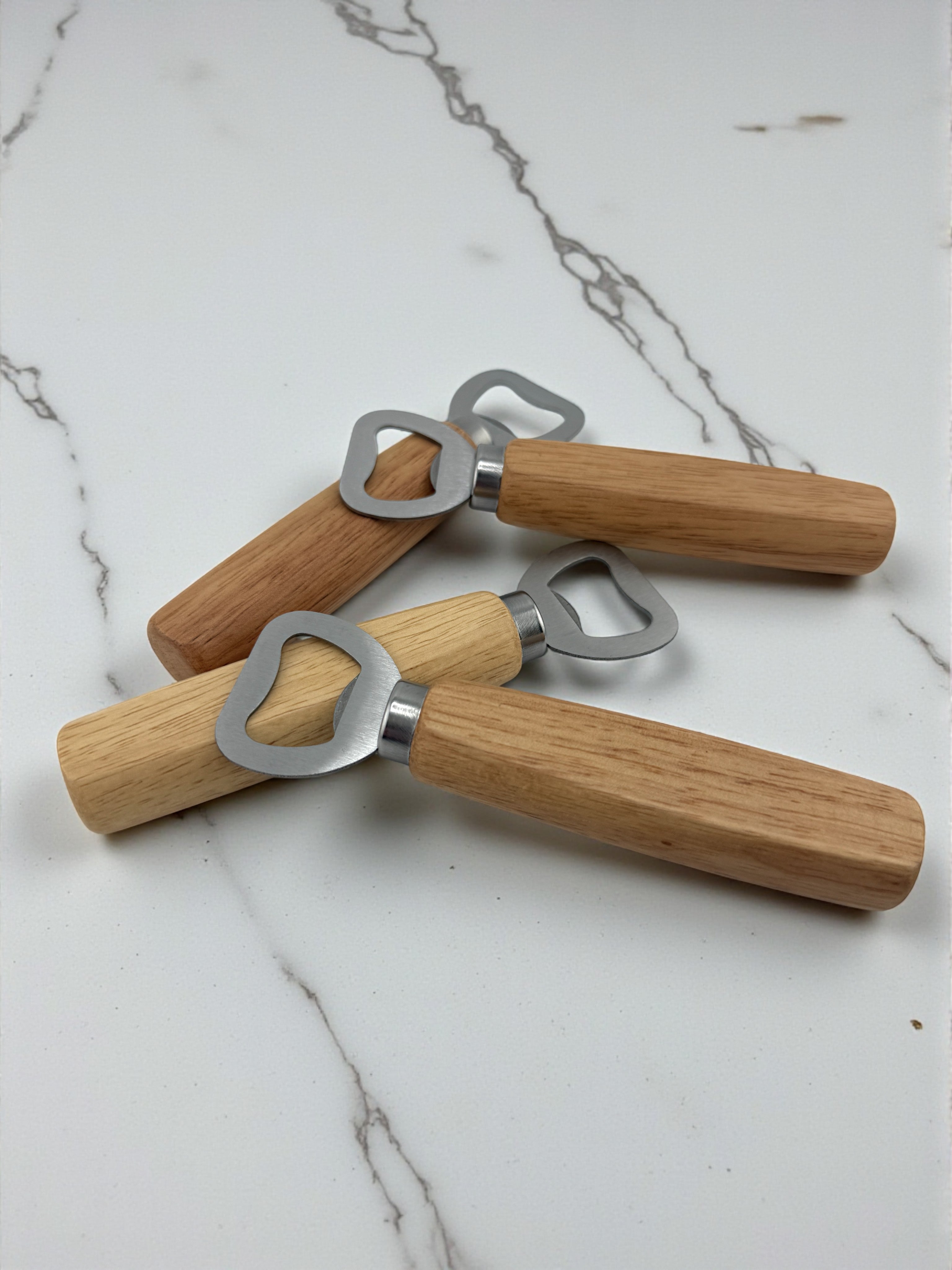 Personalized Wooden Bottle Opener | Custom Father's Day Gift for Dad, Grandpa & Beer Lovers