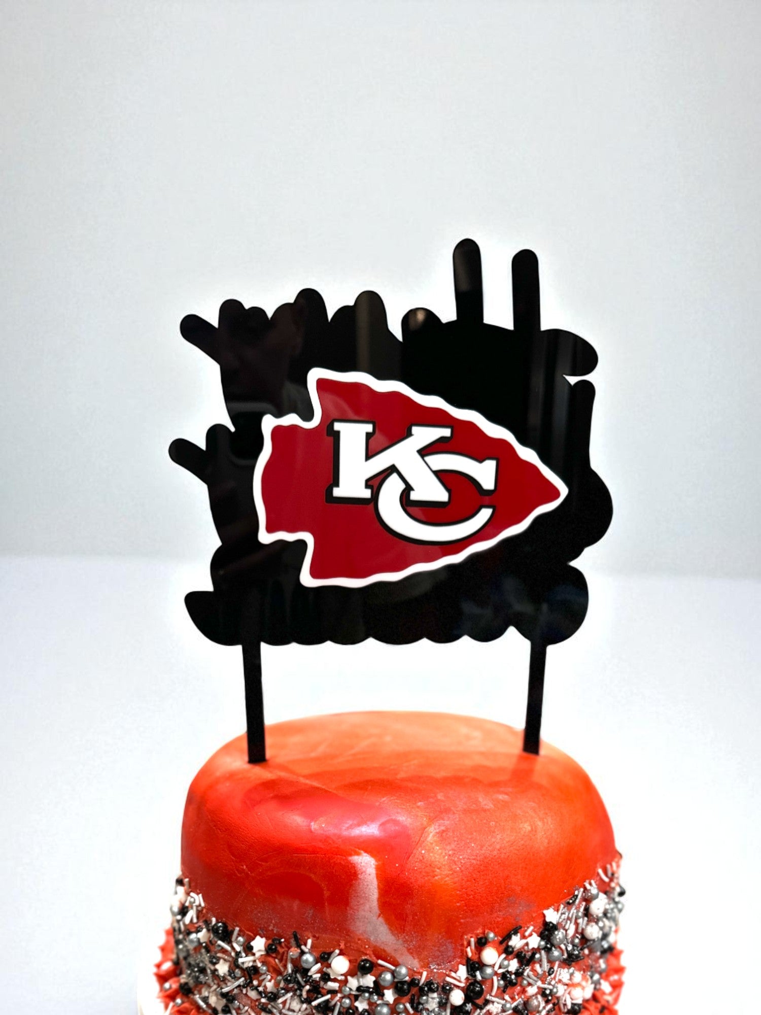 Custom Acrylic Cake Topper - Personalized Double Layer Name Decoration for Birthday & Wedding