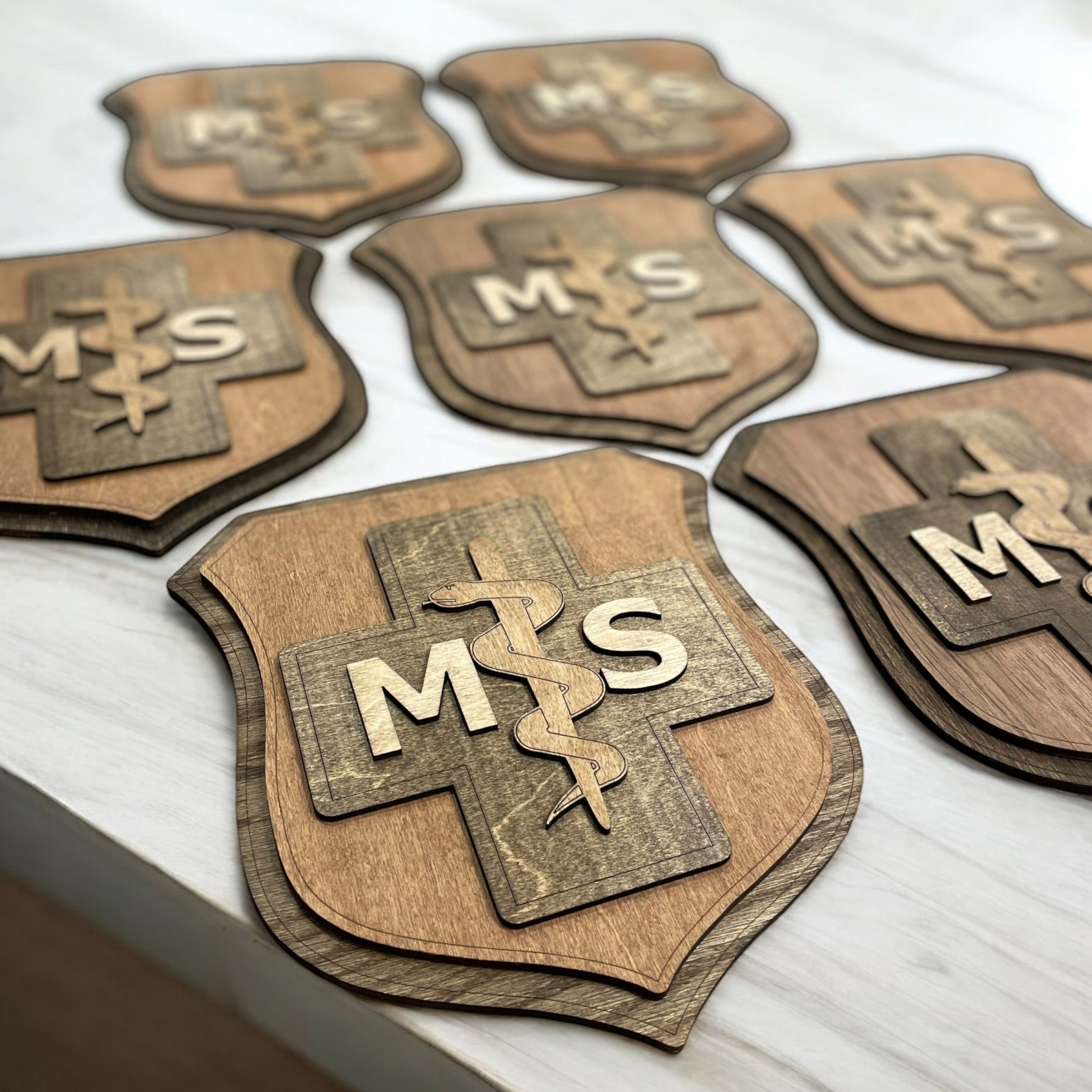 Custom MSC Shield Plaque