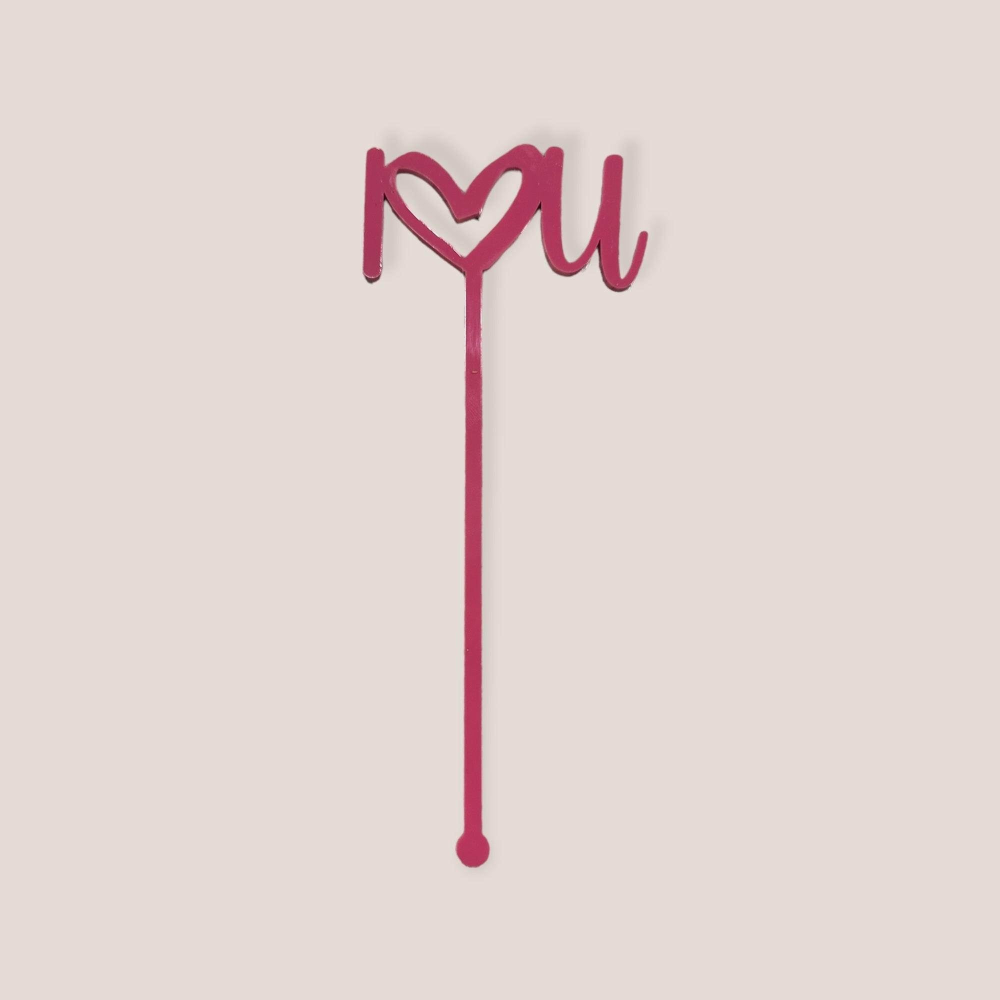 Valentines drink stirrers, heart drink stirrers, valentines gift, wedding gift, fun present for wife, gift for her, galentines gift, drinks - Coastal Chaos LLC